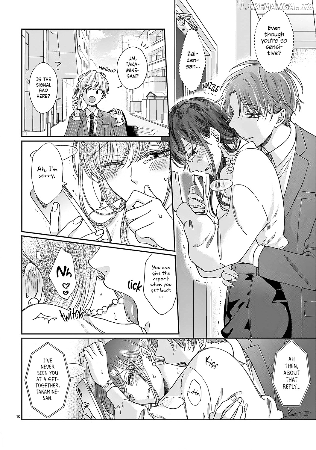 O Kuchi ga Etchina Jakuten Datte, Raibaru no Eriito Douryou ni Barete Shimaimashita chapter 6 - page 12