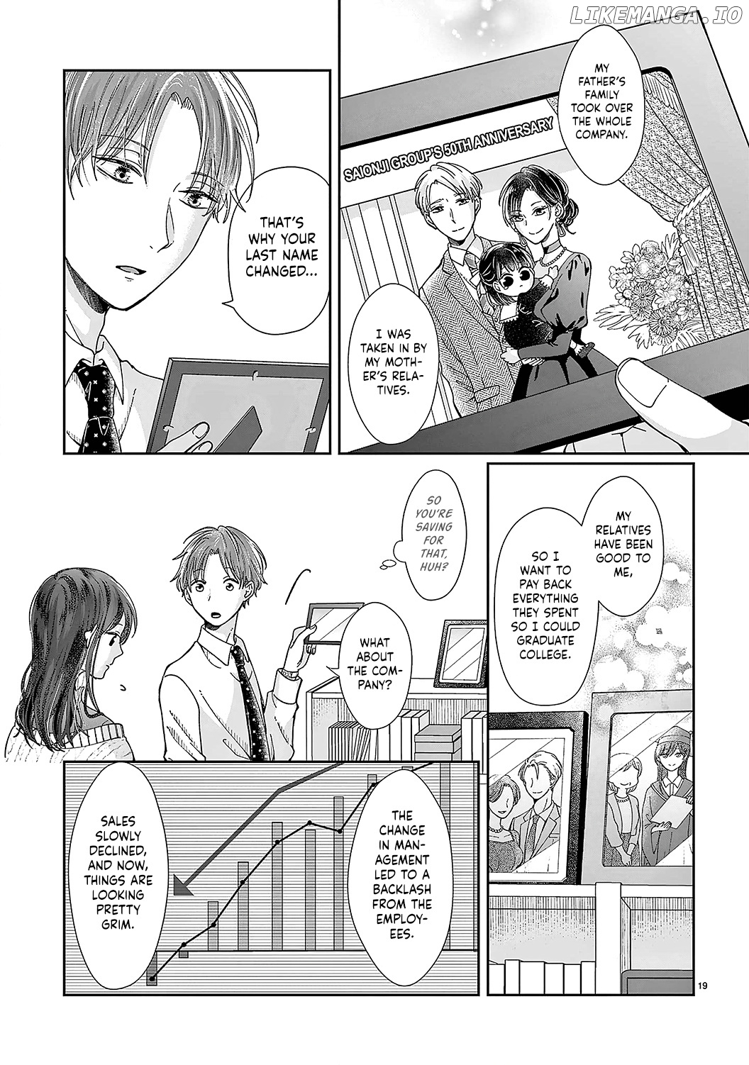 O Kuchi ga Etchina Jakuten Datte, Raibaru no Eriito Douryou ni Barete Shimaimashita chapter 6 - page 21