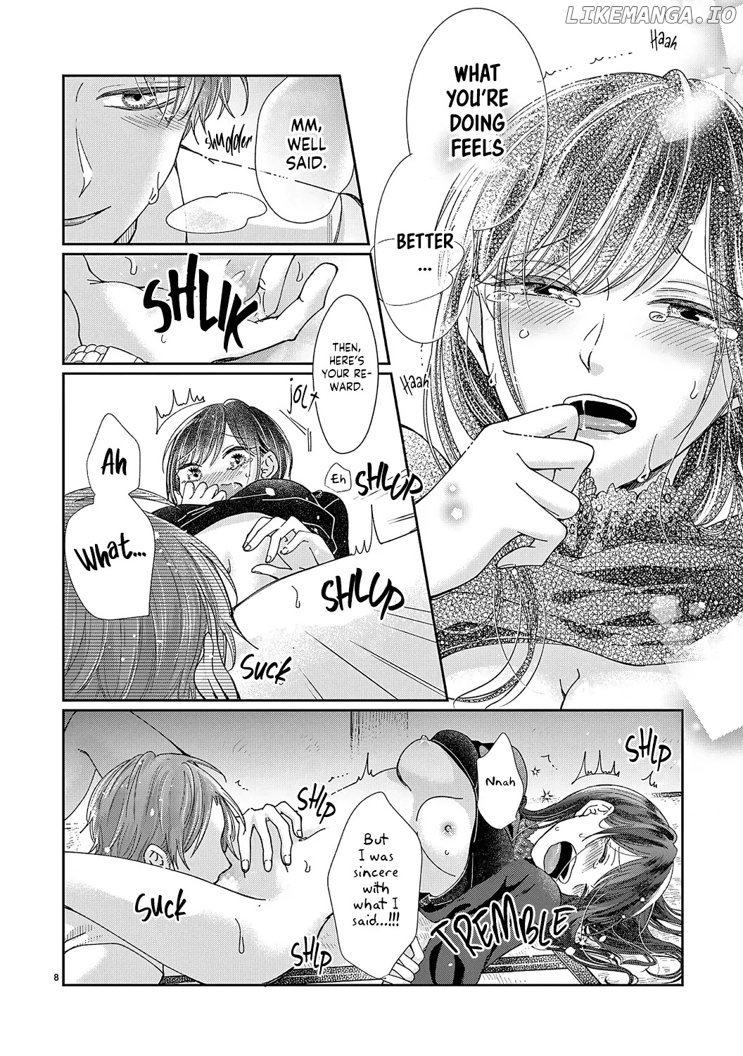 O Kuchi ga Etchina Jakuten Datte, Raibaru no Eriito Douryou ni Barete Shimaimashita chapter 7 - page 10