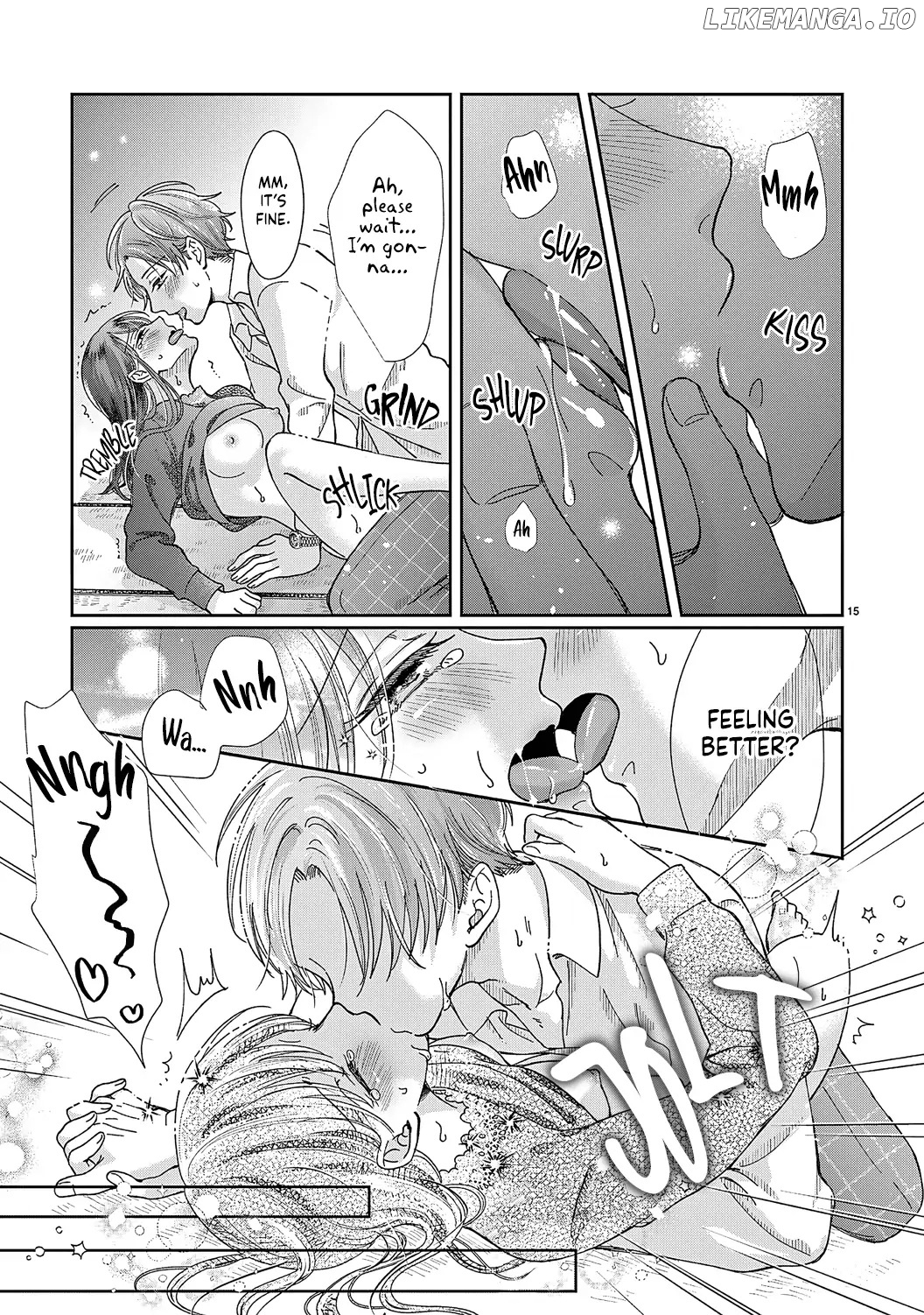O Kuchi ga Etchina Jakuten Datte, Raibaru no Eriito Douryou ni Barete Shimaimashita chapter 7 - page 17