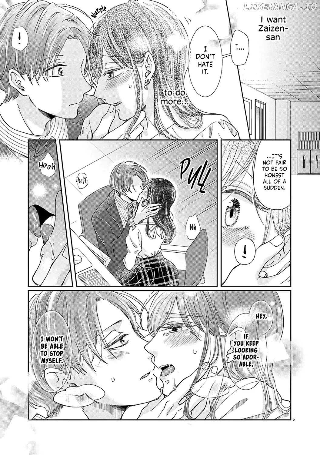 O Kuchi ga Etchina Jakuten Datte, Raibaru no Eriito Douryou ni Barete Shimaimashita chapter 8 - page 7