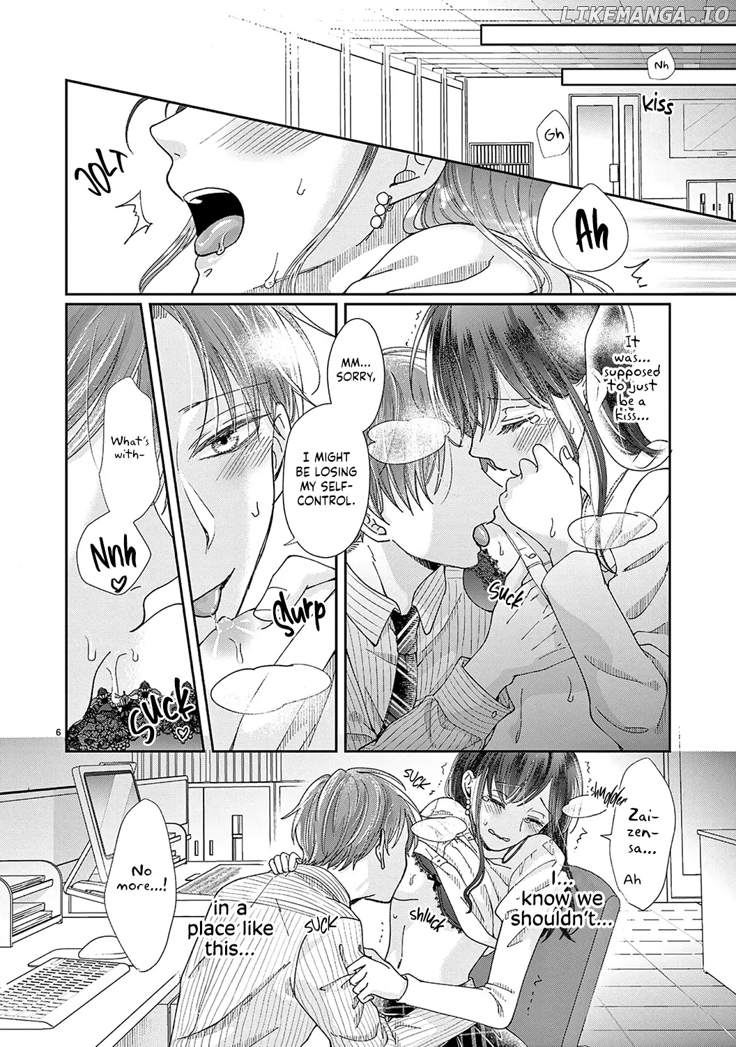 O Kuchi ga Etchina Jakuten Datte, Raibaru no Eriito Douryou ni Barete Shimaimashita chapter 8 - page 8