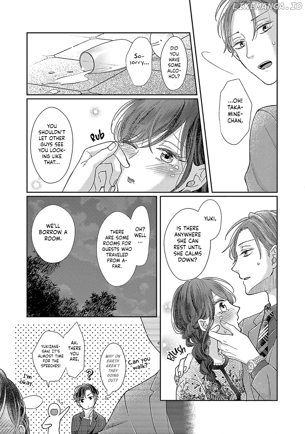 O Kuchi ga Etchina Jakuten Datte, Raibaru no Eriito Douryou ni Barete Shimaimashita chapter 9 - page 15