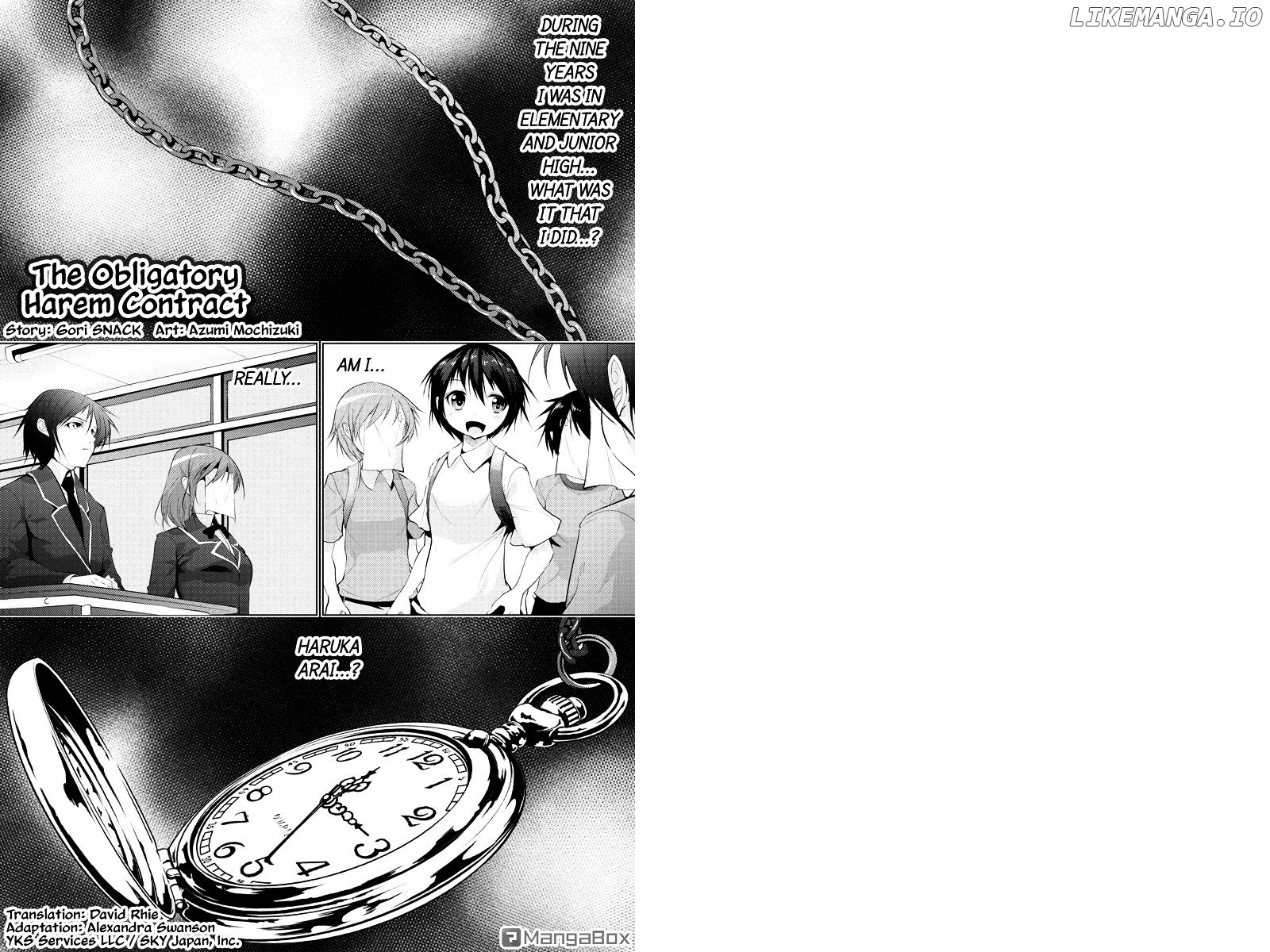 Kyousei Harem Keiyaku chapter 25 - page 1