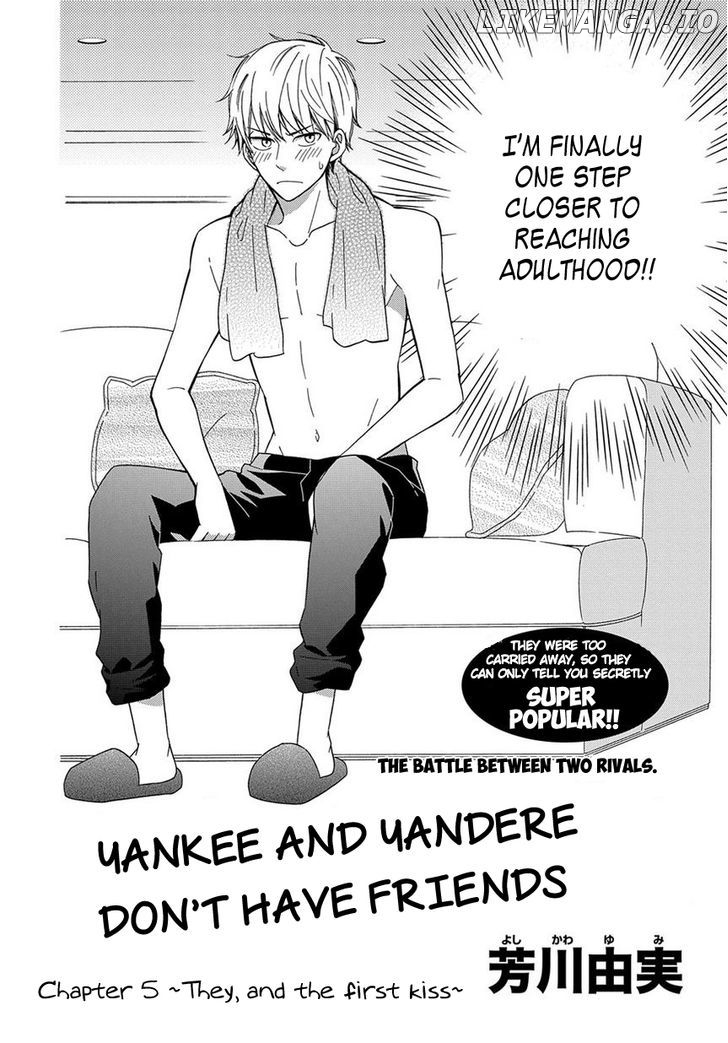 Yankee to Yandere no Karera ni wa Tomodachi ga Inai chapter 5 - page 3