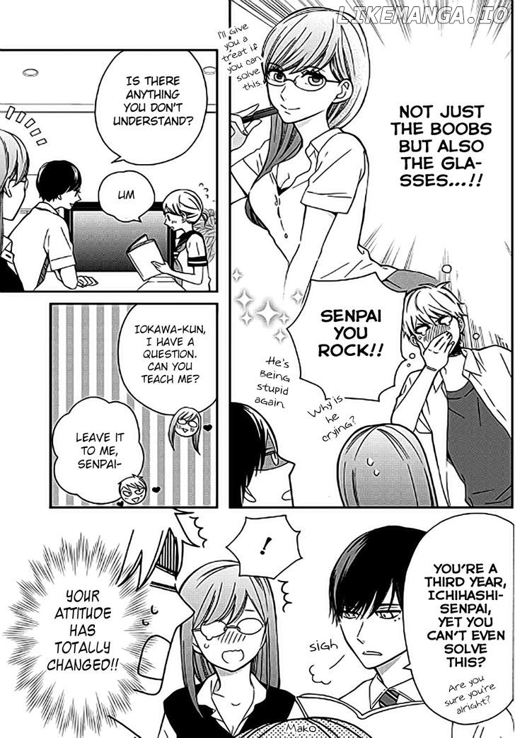 Yankee to Yandere no Karera ni wa Tomodachi ga Inai chapter 7 - page 6
