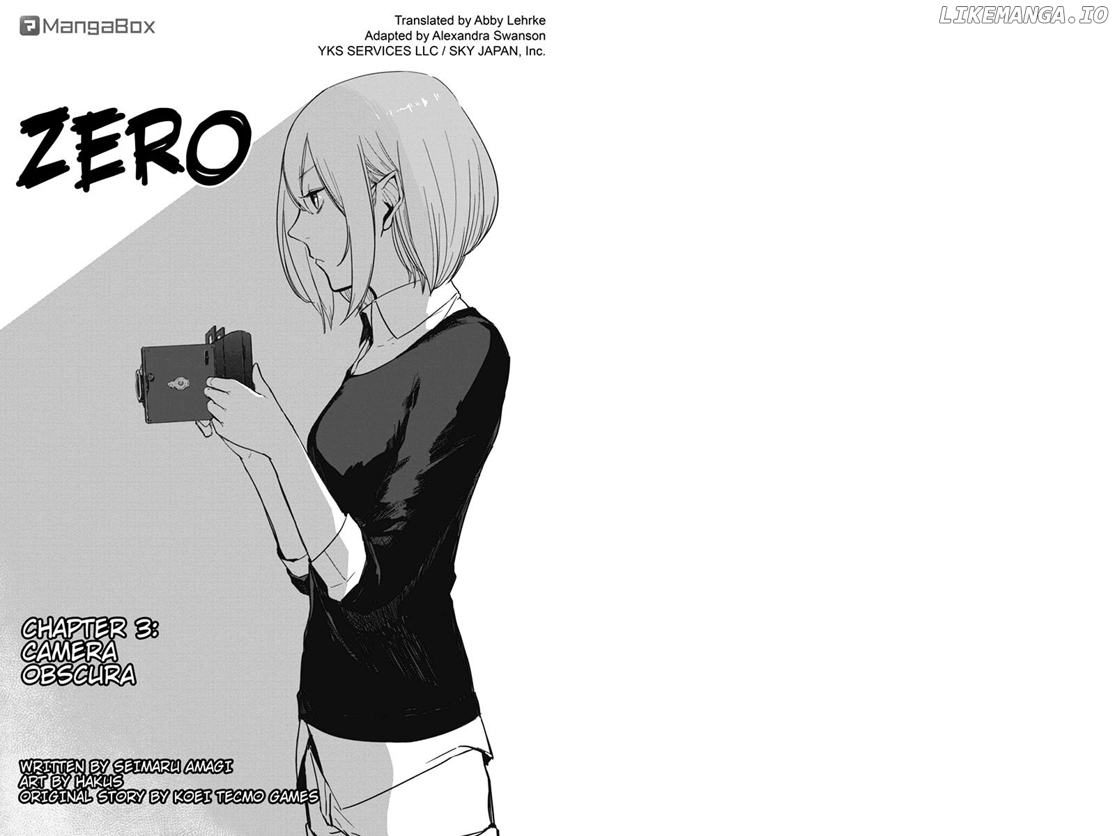 Zero - Kage Miko chapter 3 - page 1