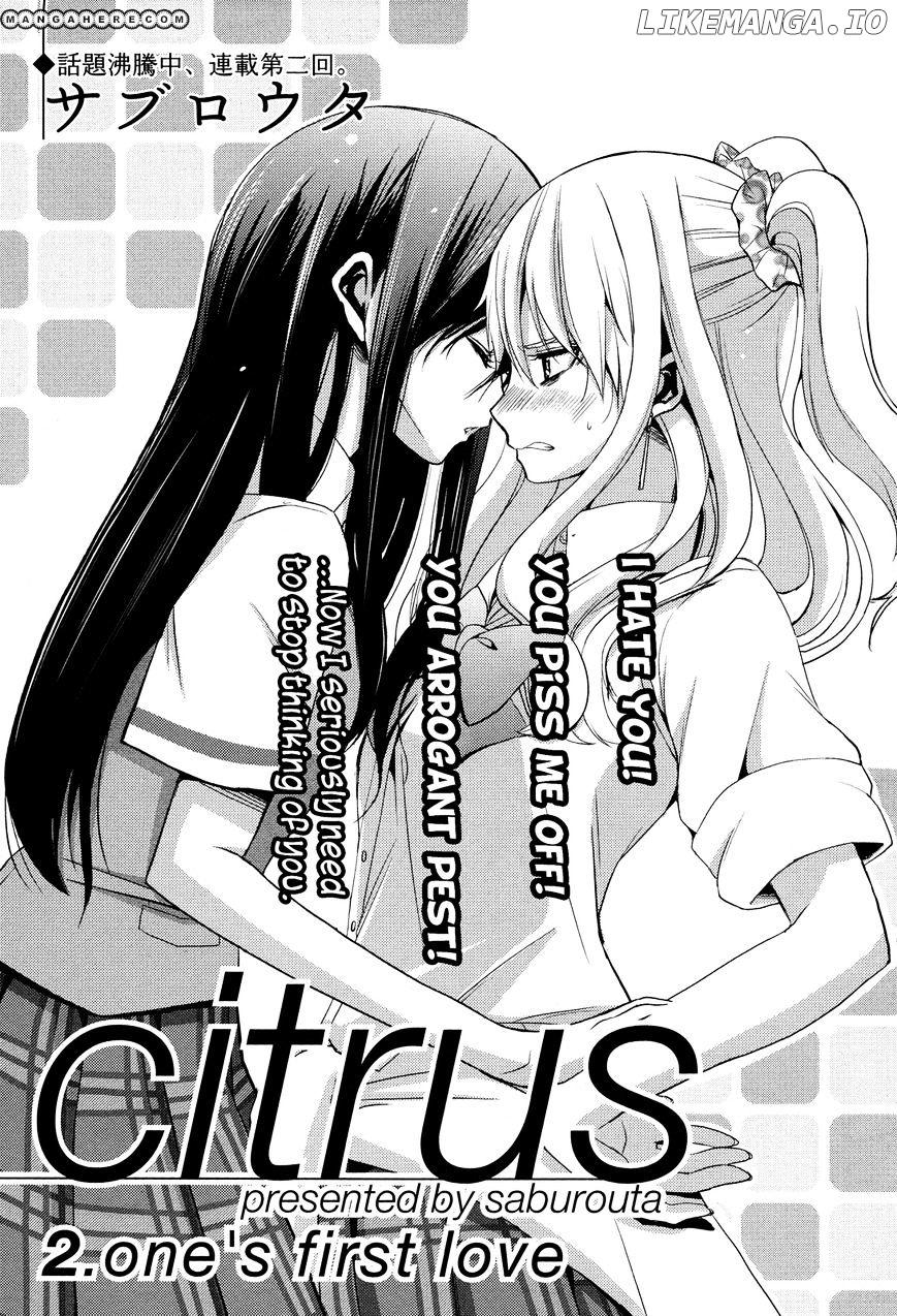 Citrus (SABURO Uta) chapter 2 - page 1