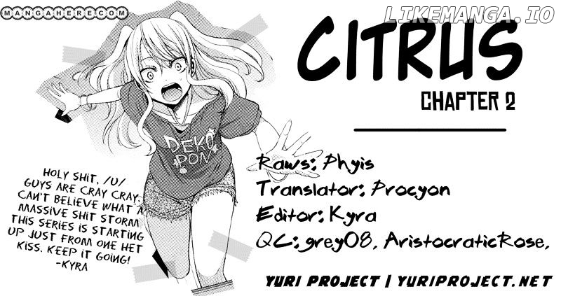 Citrus (SABURO Uta) chapter 2 - page 36