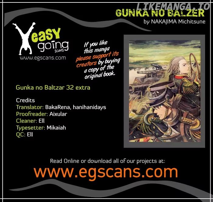 Gunka no Baltzar chapter 32.5 - page 1