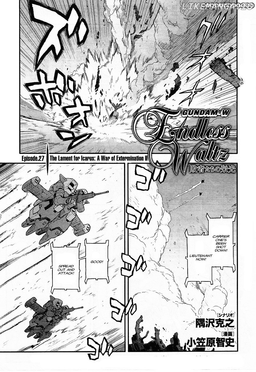 Shin Kidou Senki Gundam W: Endless Waltz - Haishatachi no Eikou chapter 27 - page 1