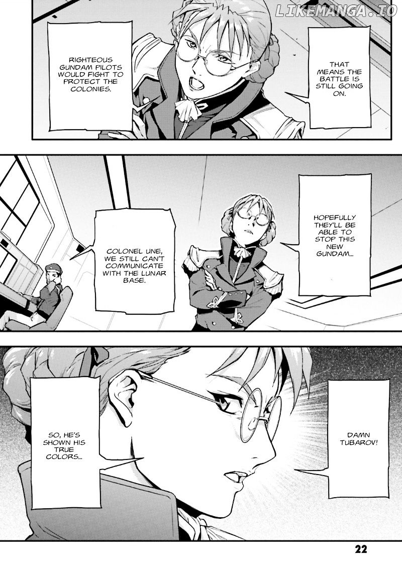 Shin Kidou Senki Gundam W: Endless Waltz - Haishatachi no Eikou chapter 38 - page 22