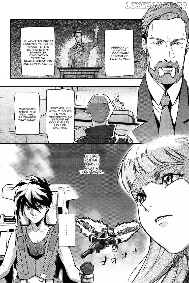 Shin Kidou Senki Gundam W: Endless Waltz - Haishatachi no Eikou chapter 13 - page 14