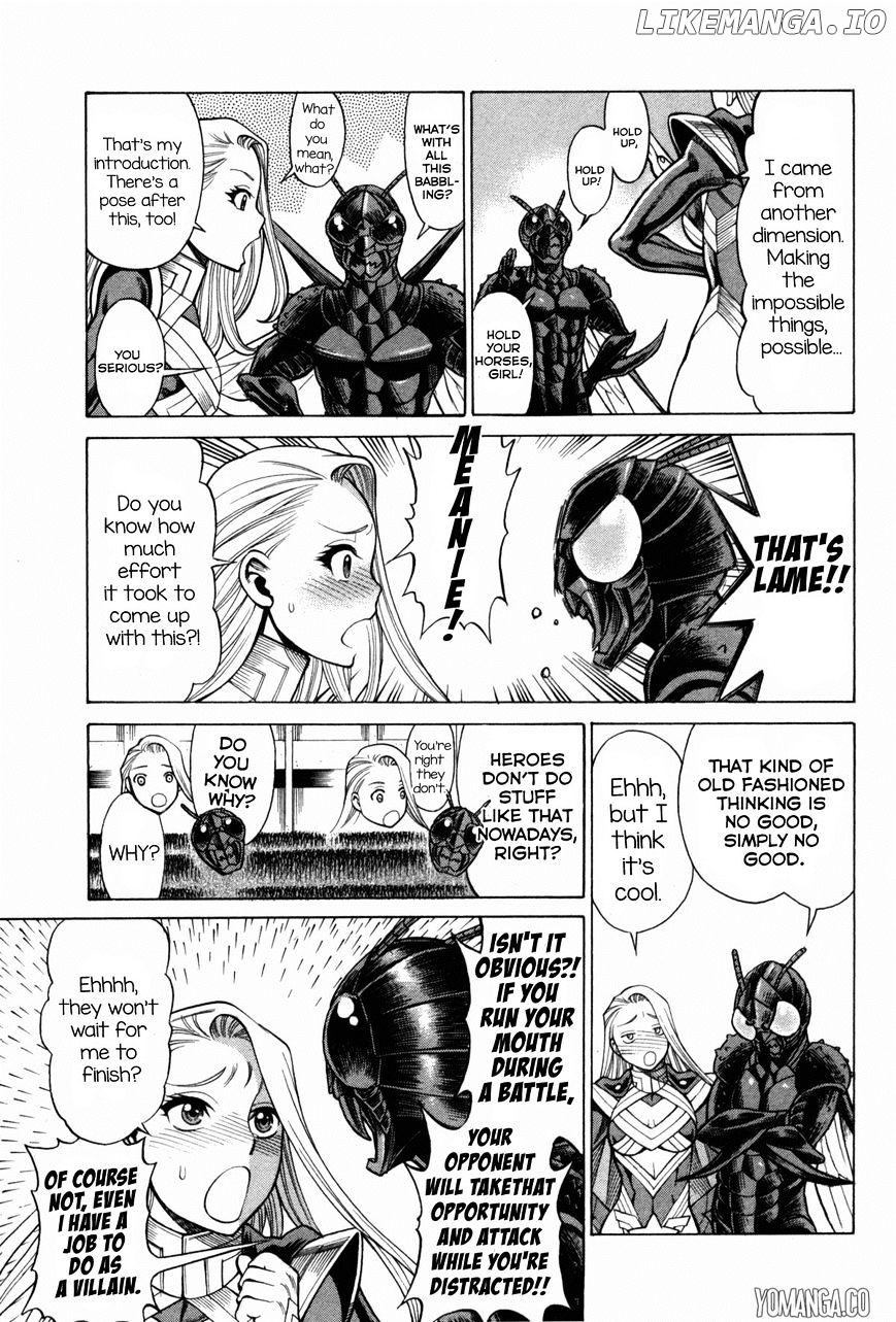 Uchi no Musume ni Te o Dasu na! - Oyako Heroine Funtousu chapter 4 - page 4