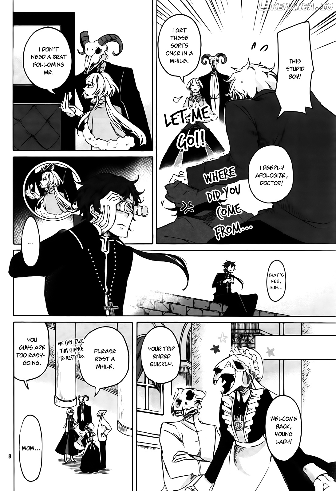 Dhaldot no Akujiki Musume chapter 1 - page 8