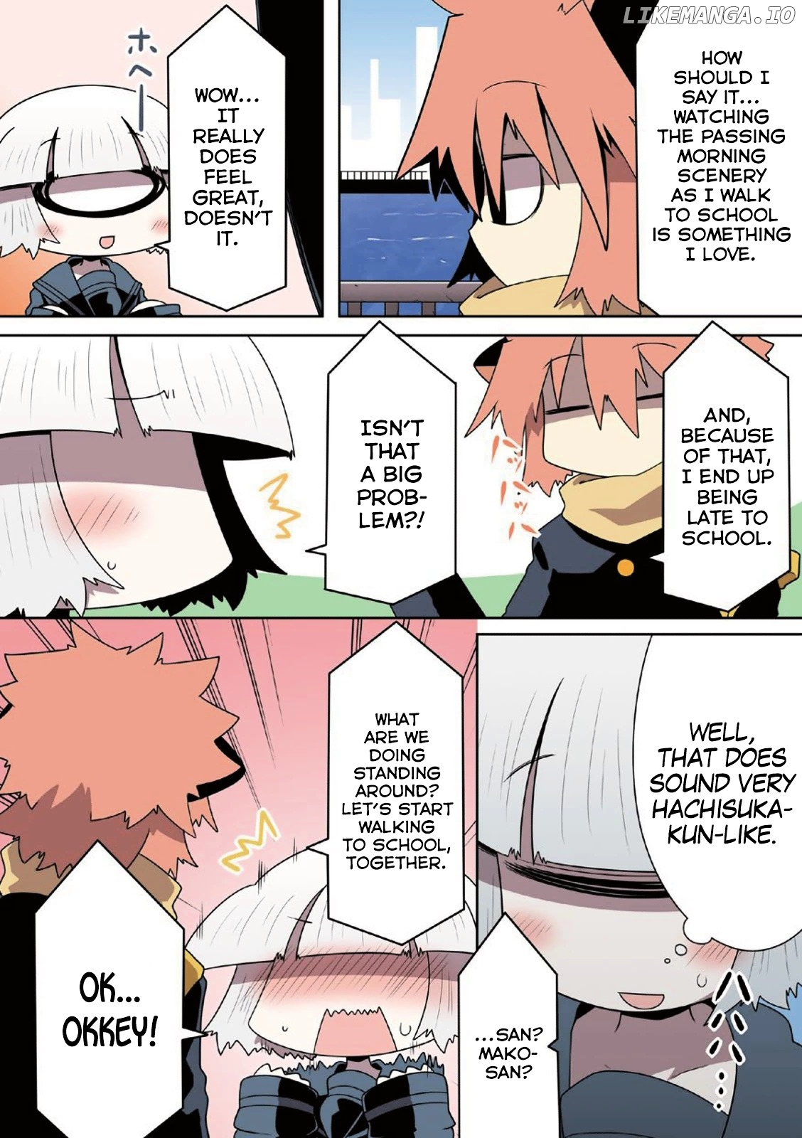 Mako-san to Hachisuka-kun. chapter 0.1 - page 8
