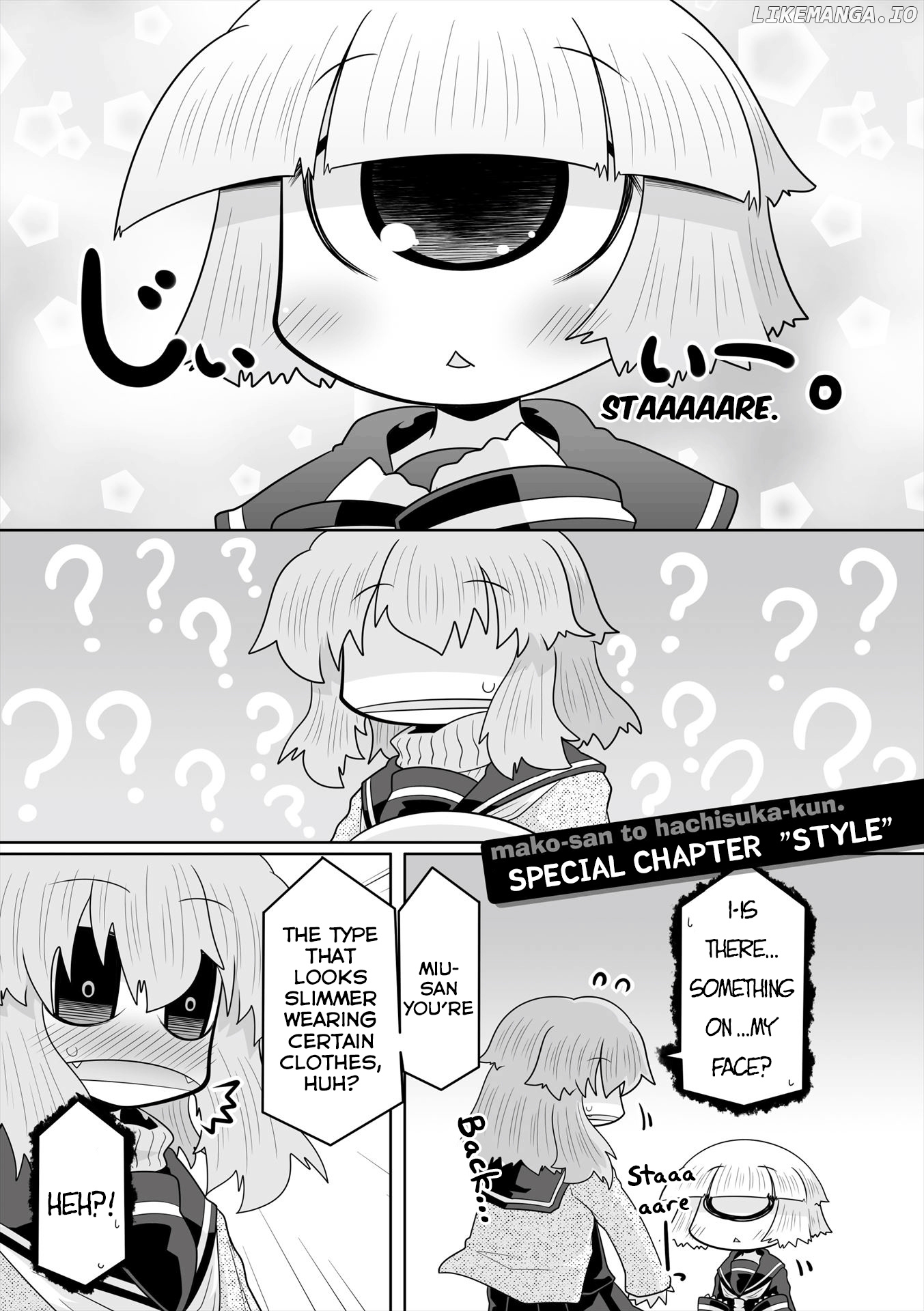 Mako-san to Hachisuka-kun. chapter 28.5 - page 1
