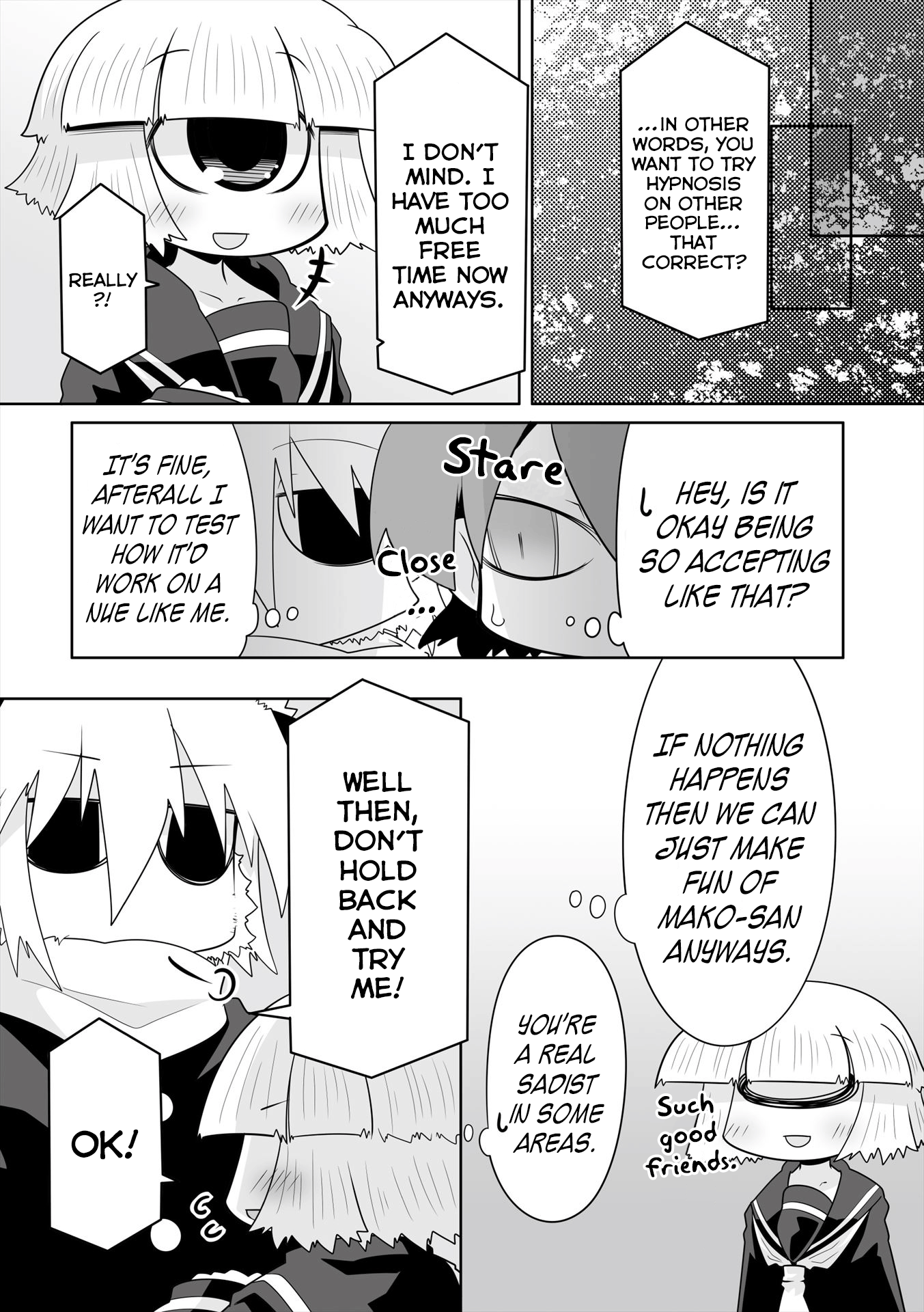 Mako-san to Hachisuka-kun. chapter 28 - page 9