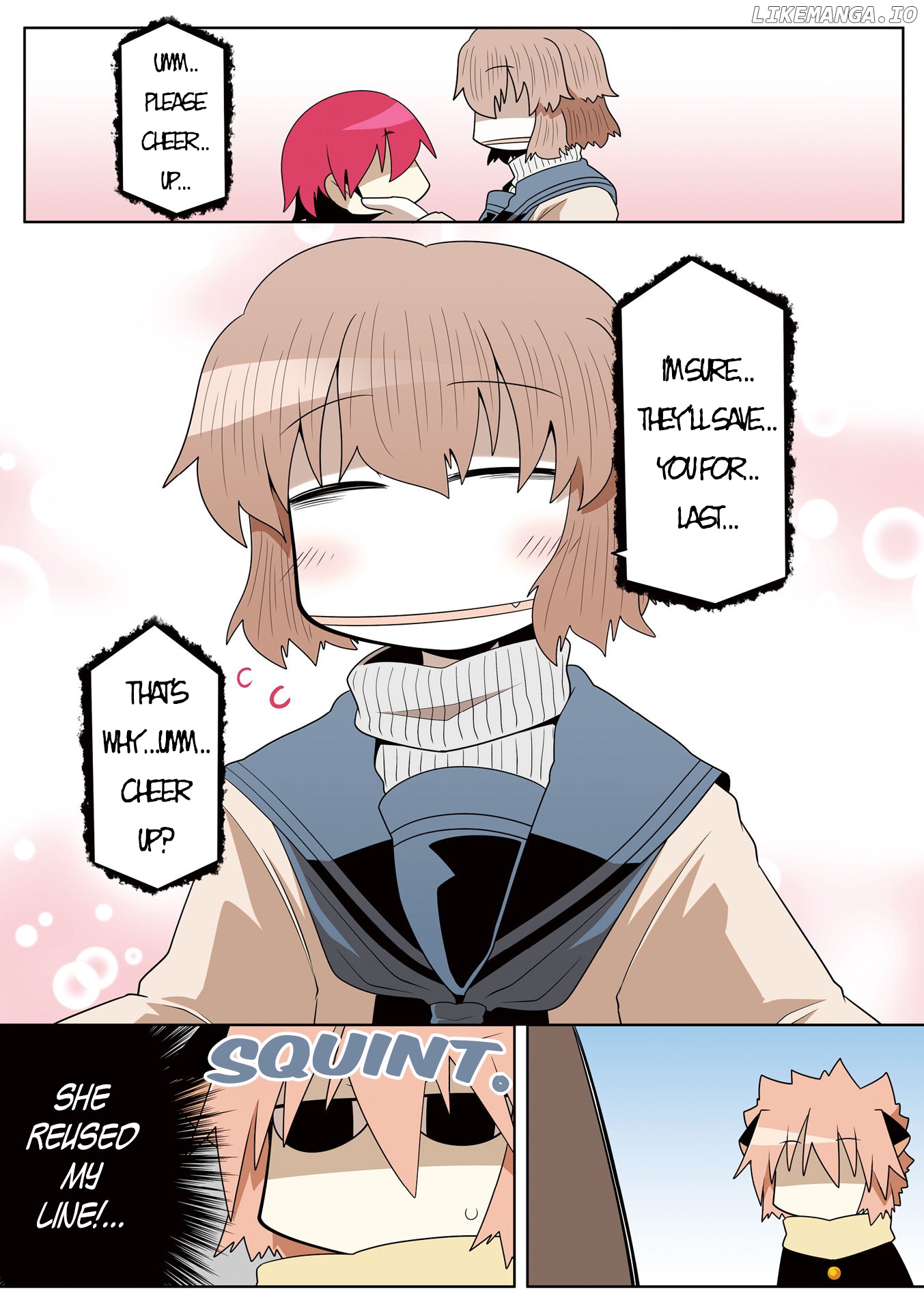 Mako-san to Hachisuka-kun. chapter 38.7 - page 9