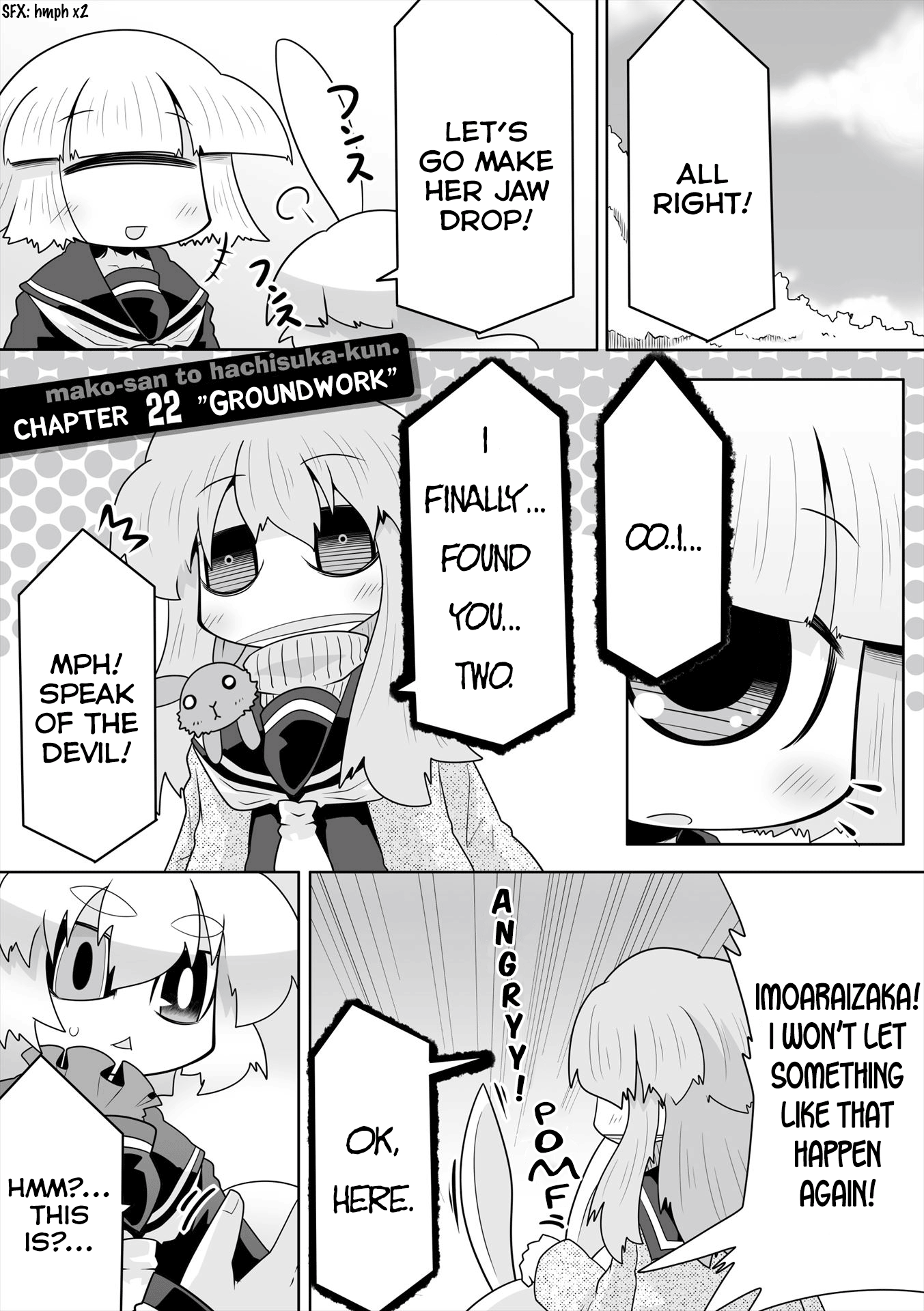 Mako-san to Hachisuka-kun. chapter 22 - page 1