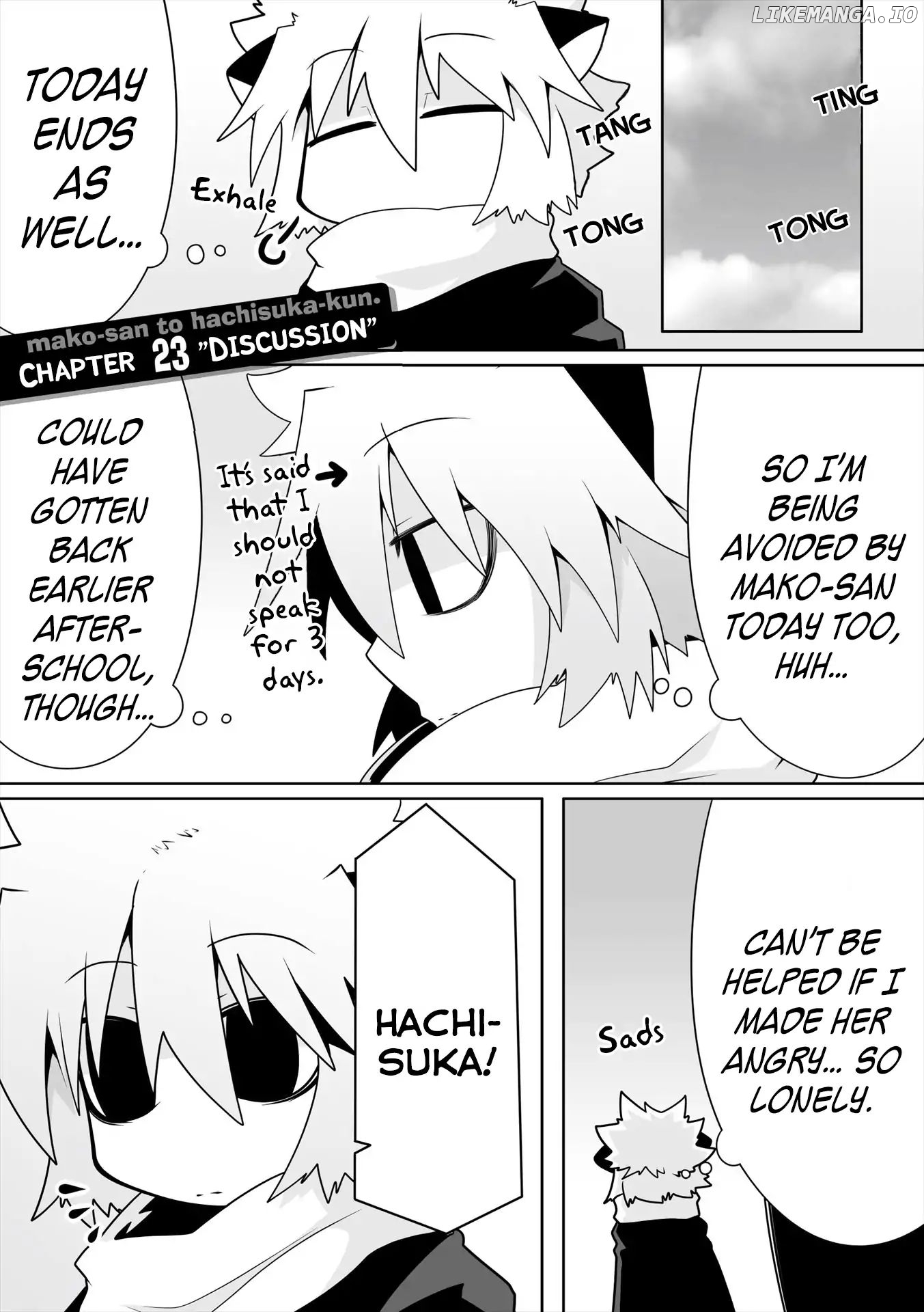 Mako-san to Hachisuka-kun. chapter 23 - page 1