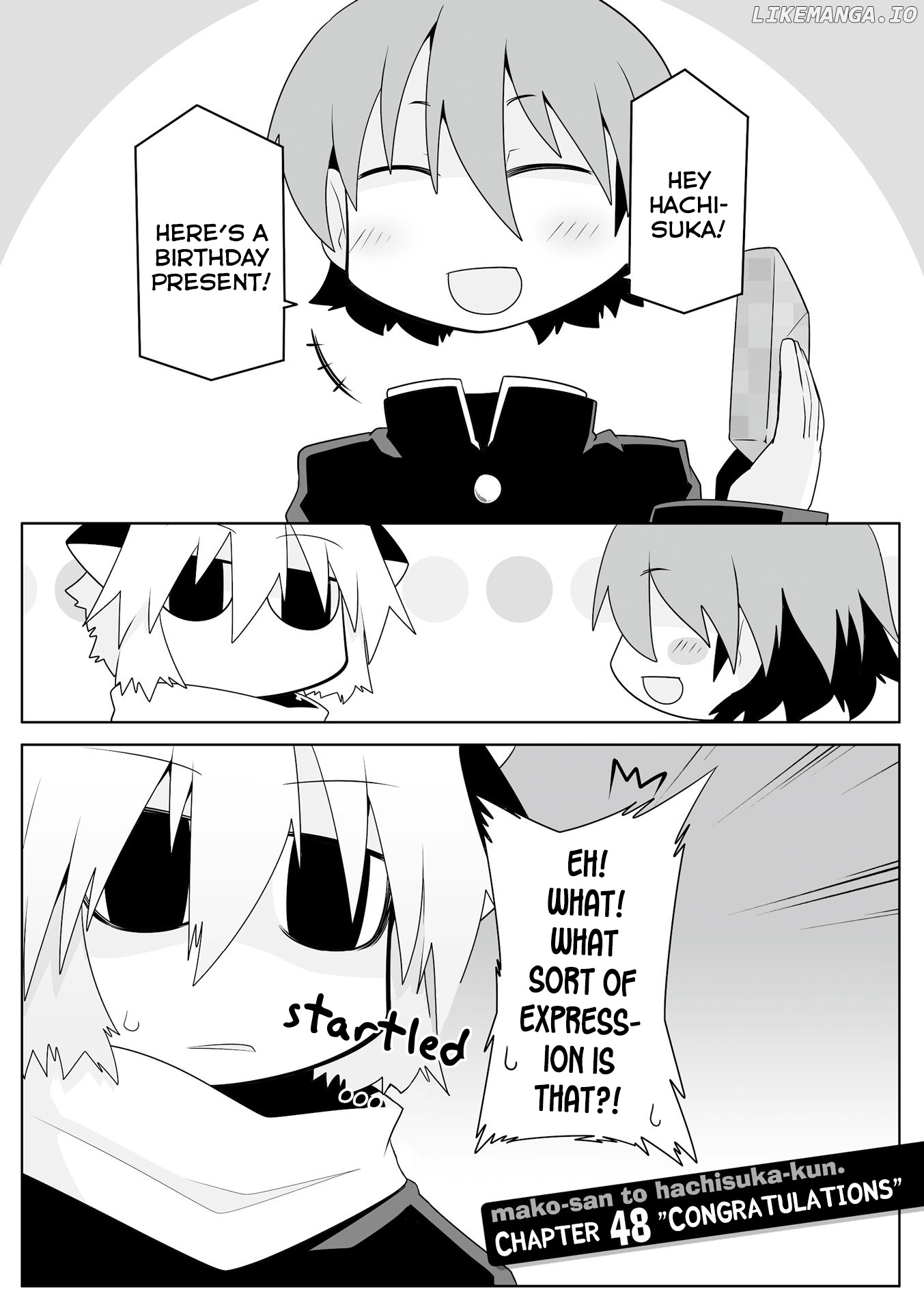 Mako-san to Hachisuka-kun. chapter 48 - page 1