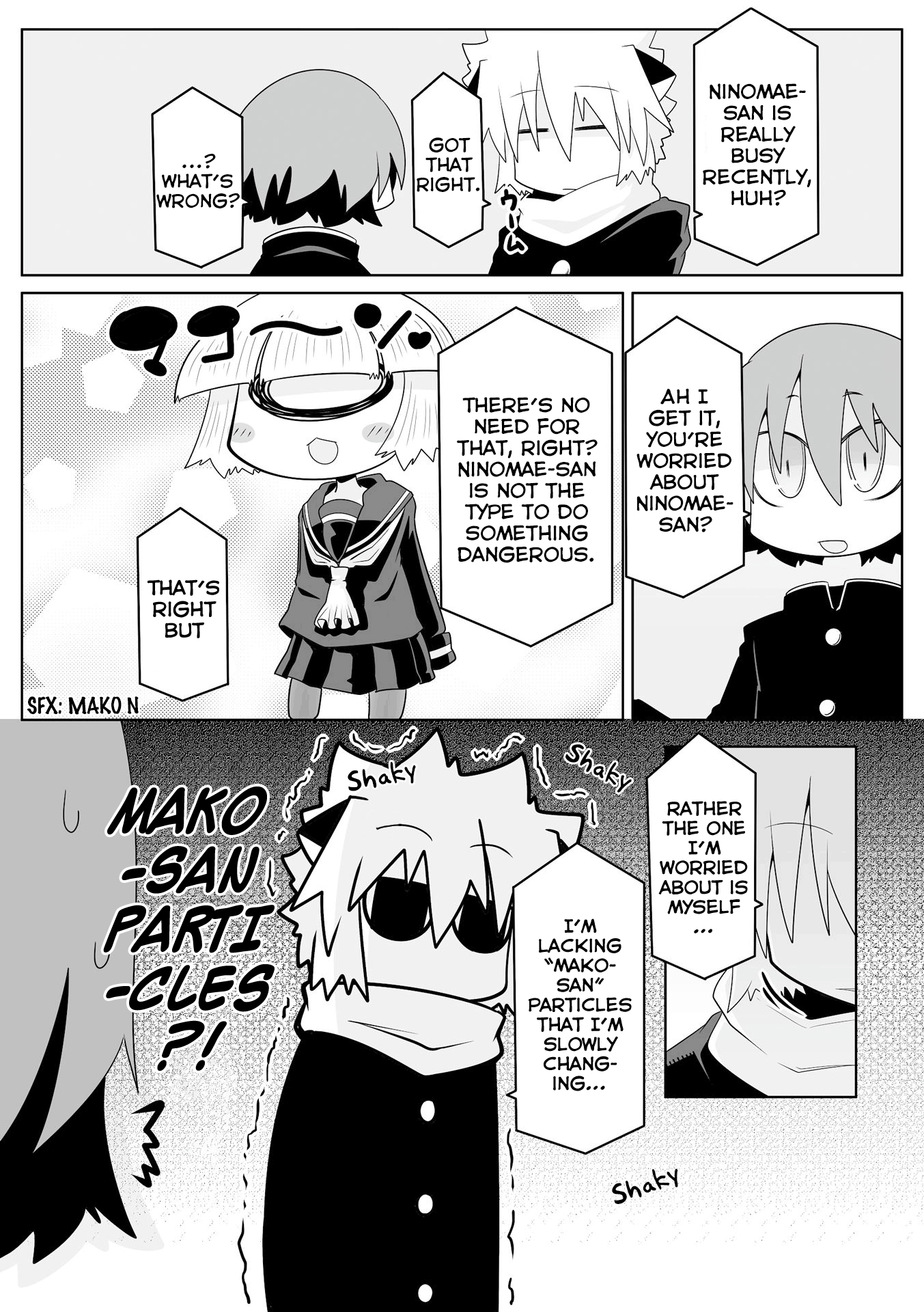 Mako-san to Hachisuka-kun. chapter 46 - page 2