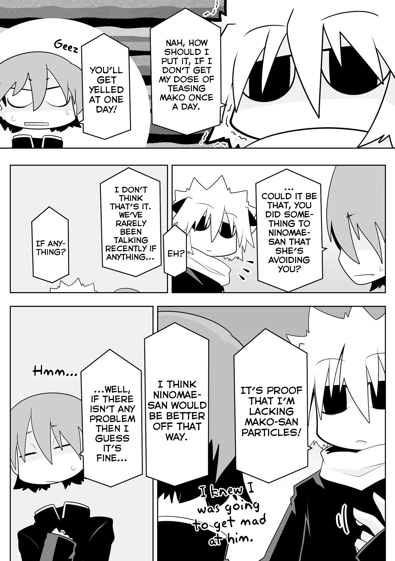 Mako-san to Hachisuka-kun. chapter 46 - page 3