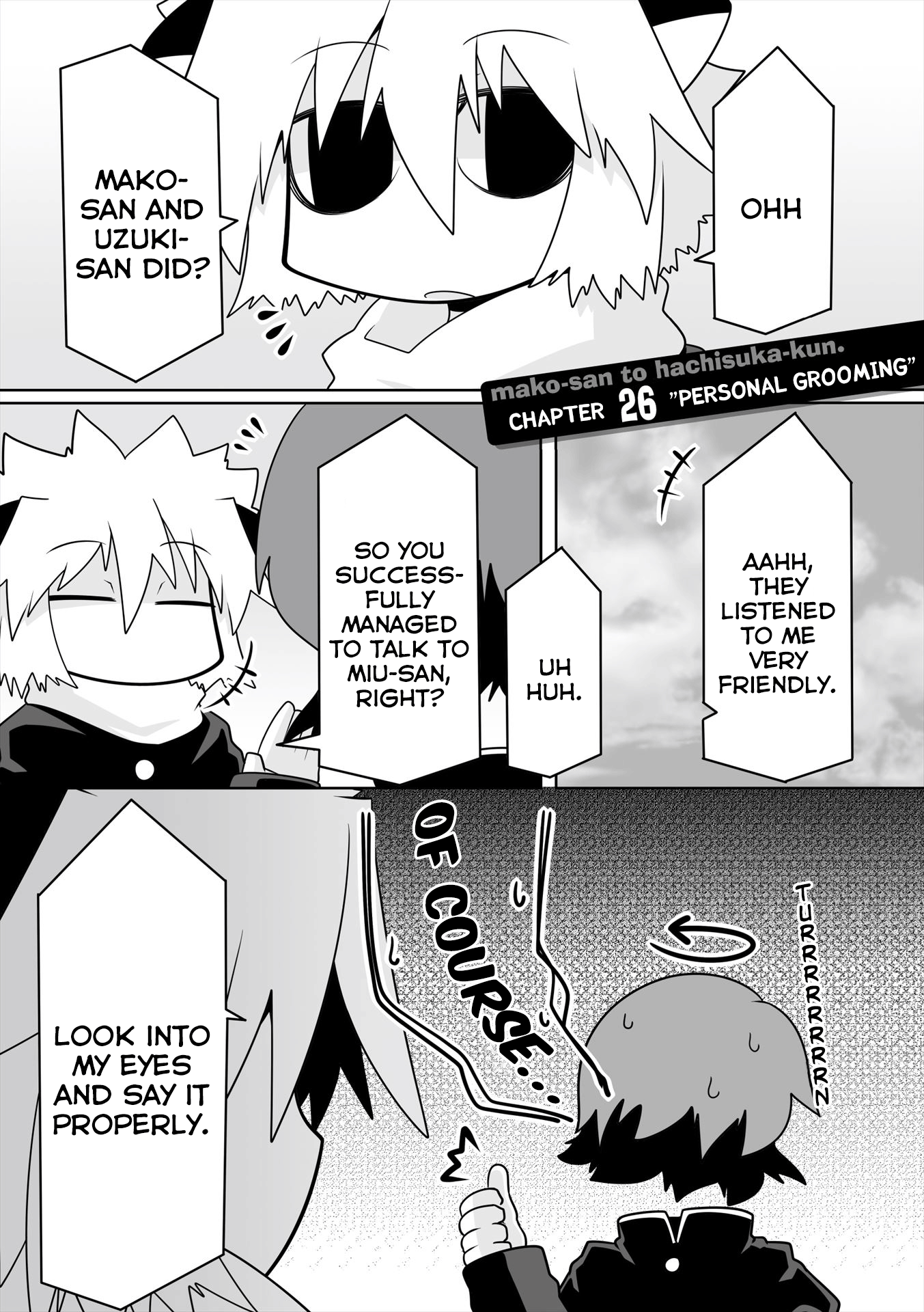 Mako-san to Hachisuka-kun. chapter 26 - page 1
