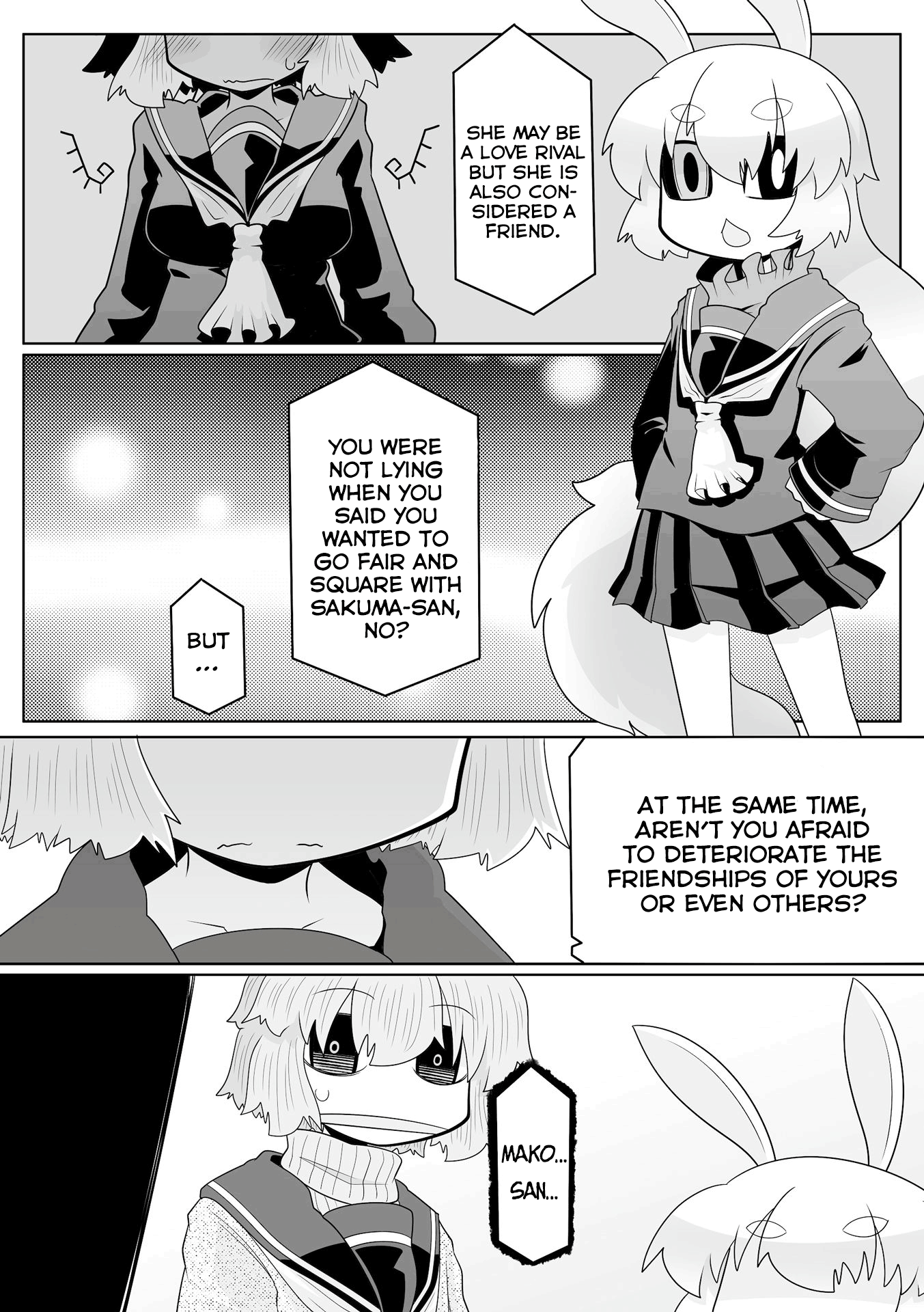 Mako-san to Hachisuka-kun. chapter 45 - page 8