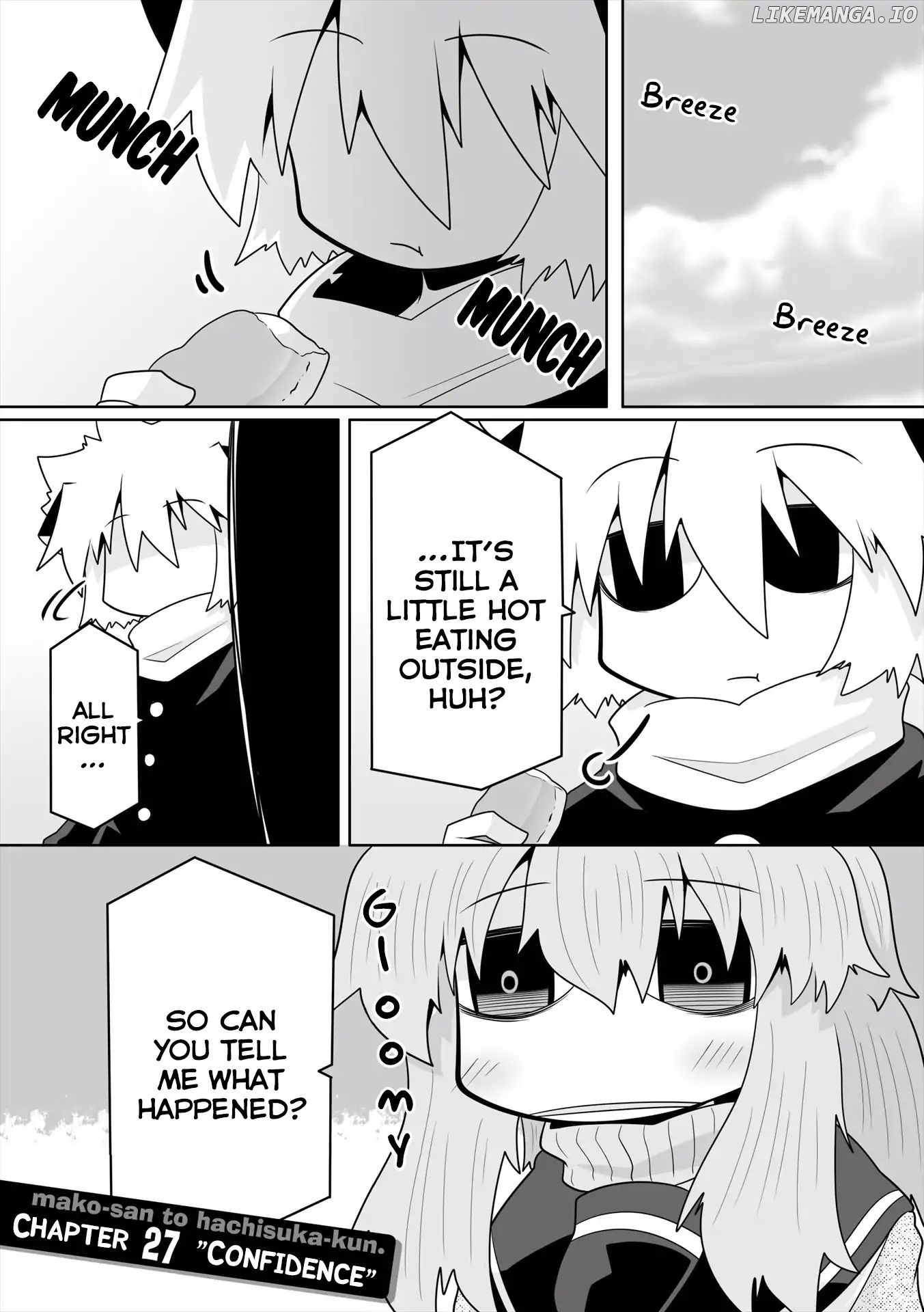 Mako-san to Hachisuka-kun. chapter 27 - page 1