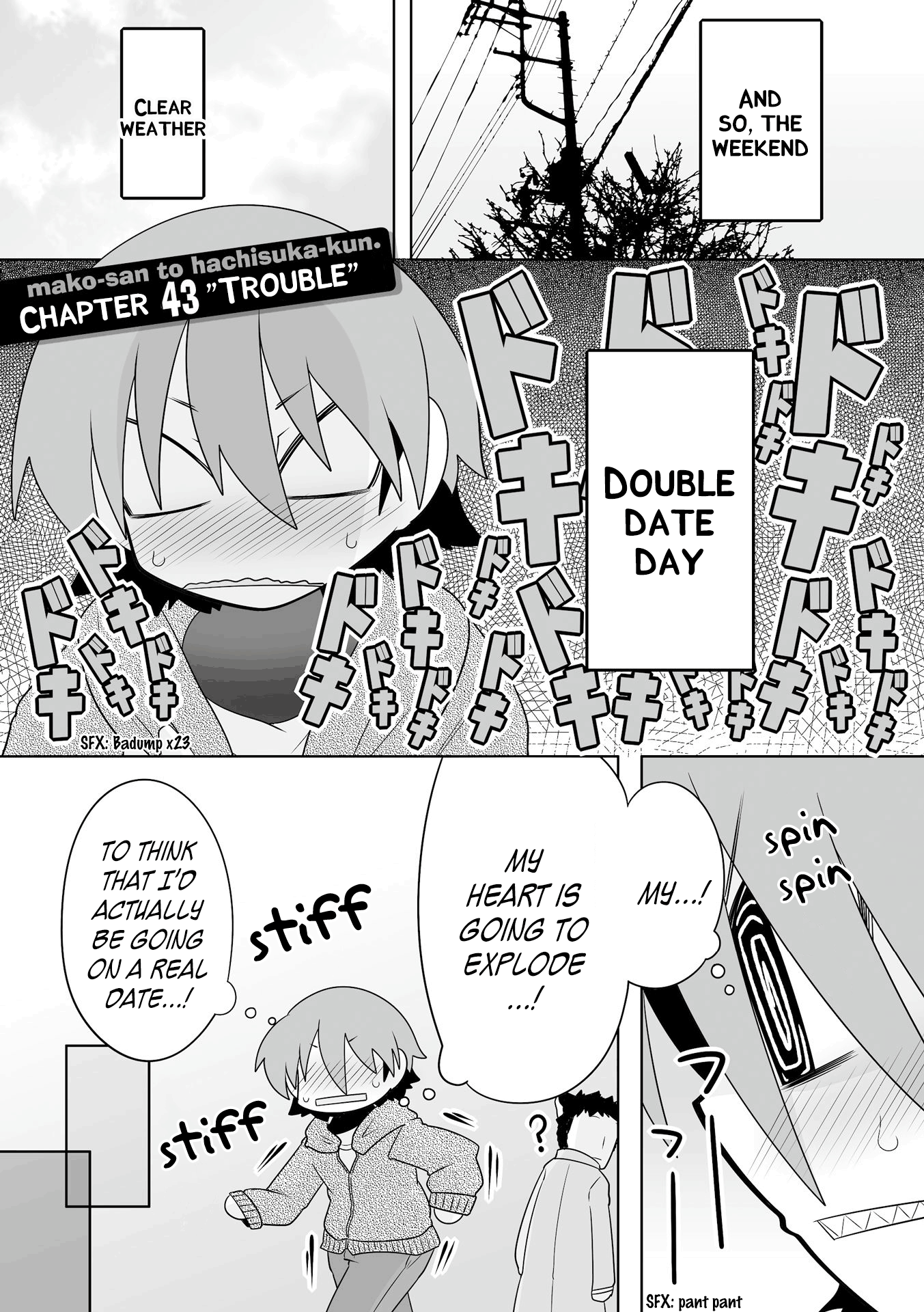 Mako-san to Hachisuka-kun. chapter 43 - page 1