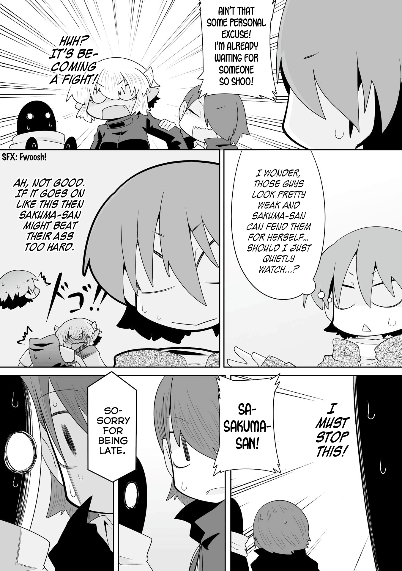 Mako-san to Hachisuka-kun. chapter 43 - page 7