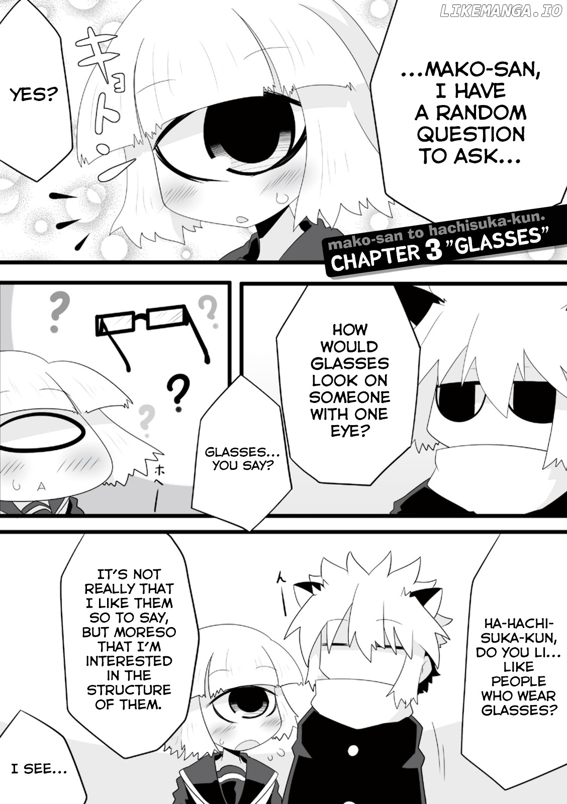 Mako-san to Hachisuka-kun. chapter 3 - page 1