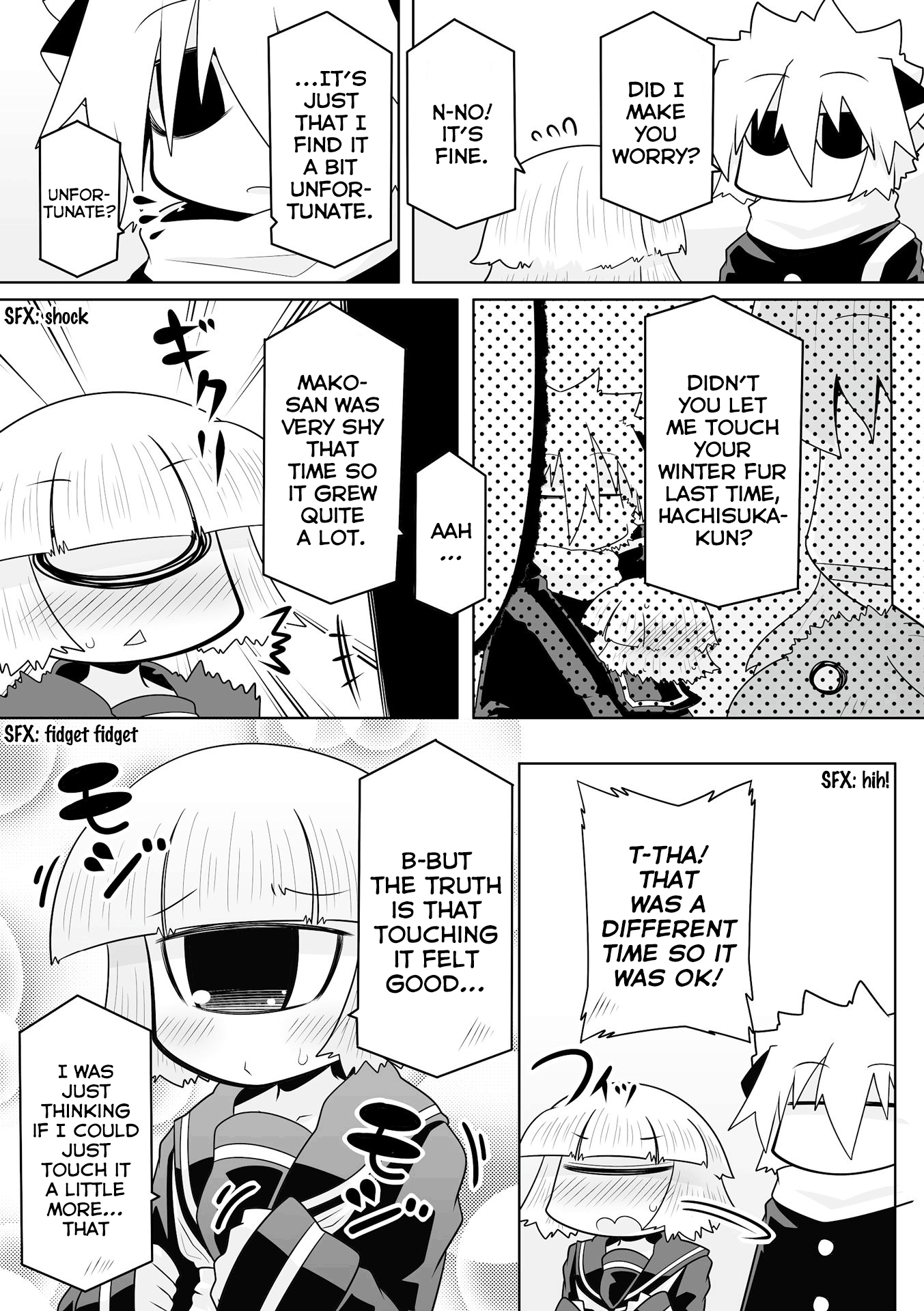 Mako-san to Hachisuka-kun. chapter 40 - page 3