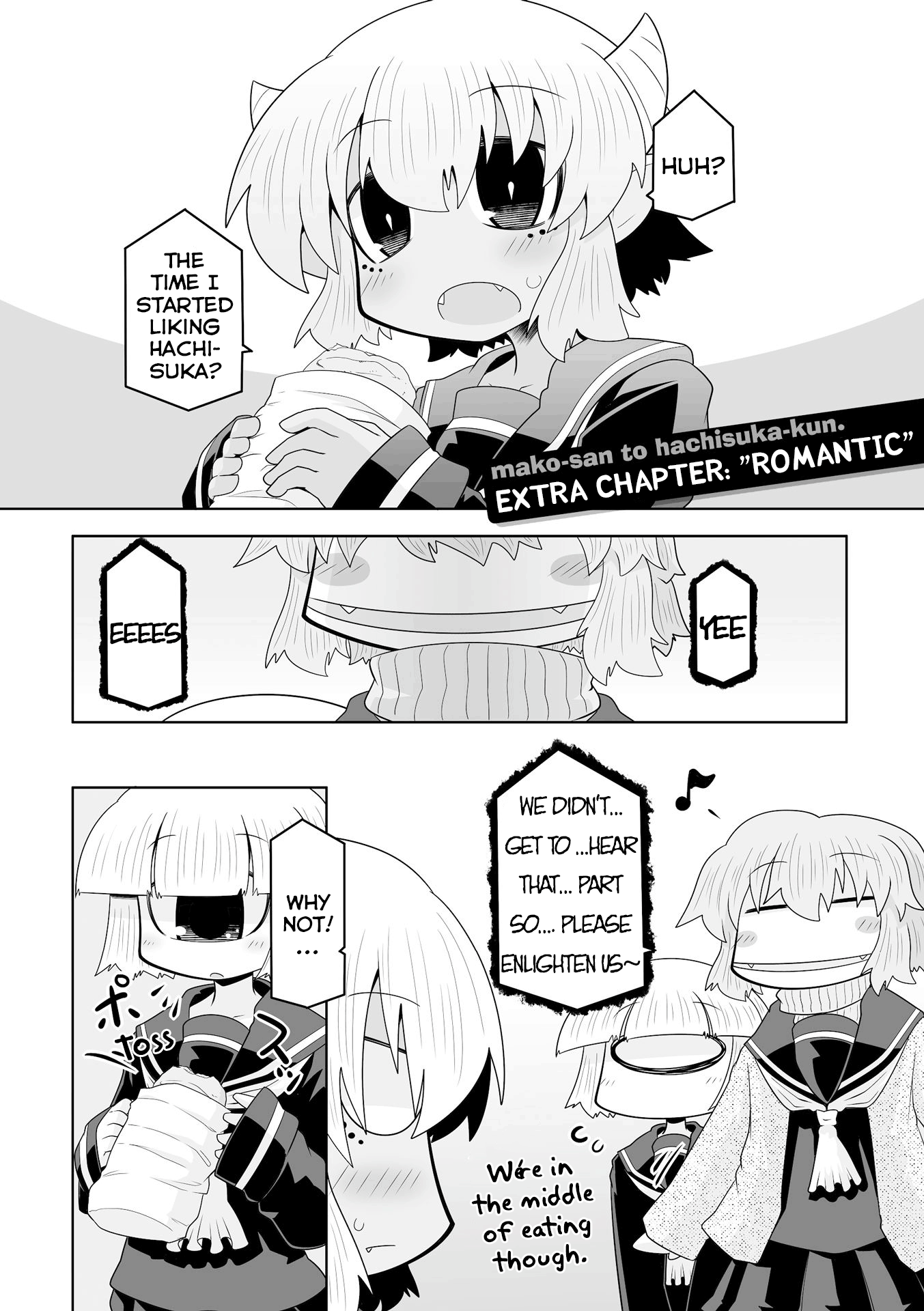 Mako-san to Hachisuka-kun. chapter 38.5 - page 1
