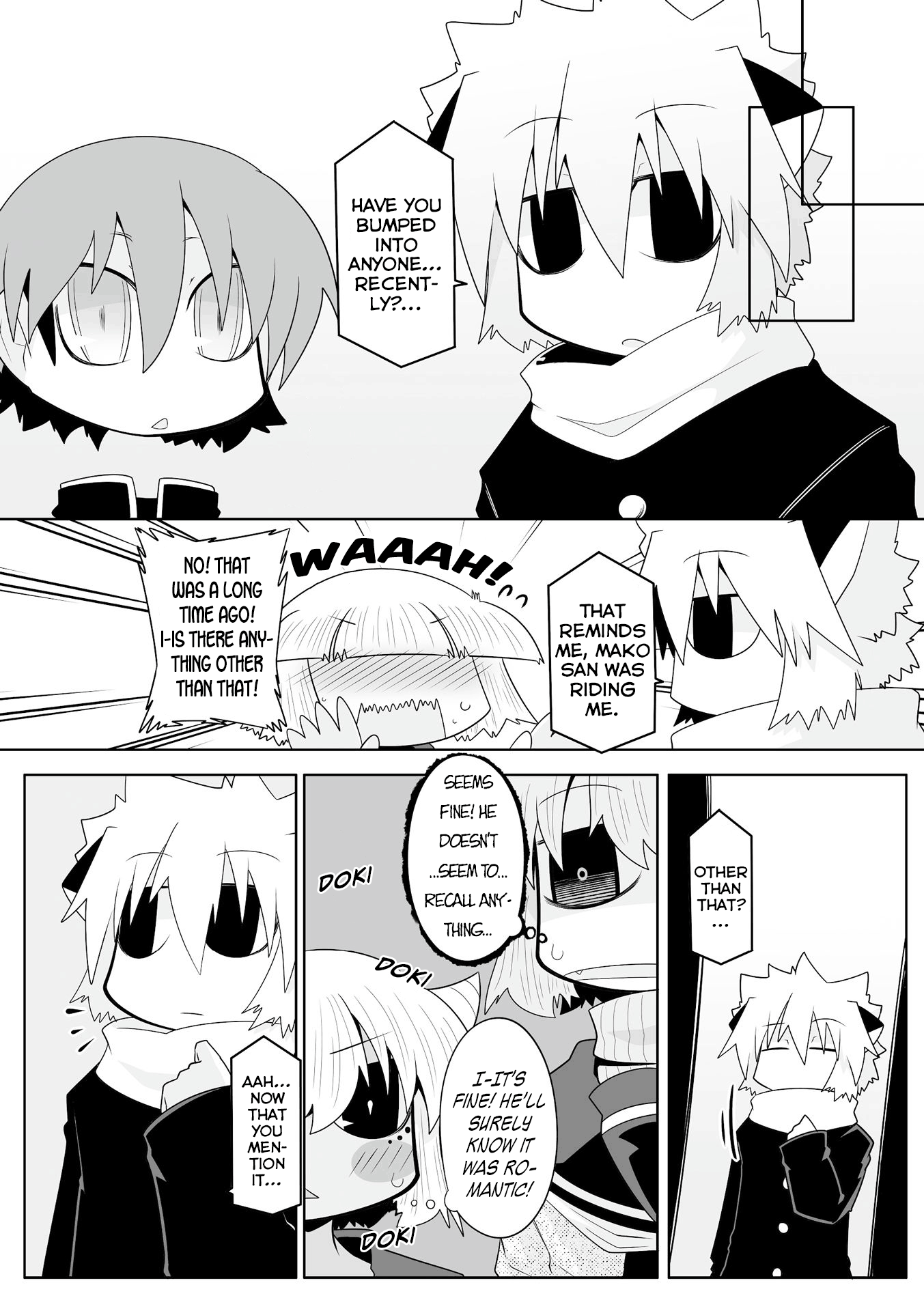 Mako-san to Hachisuka-kun. chapter 38.5 - page 6
