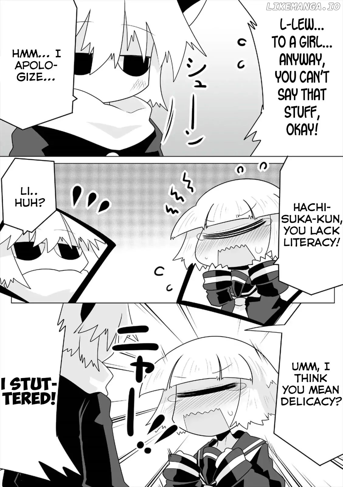 Mako-san to Hachisuka-kun. chapter 7 - page 7