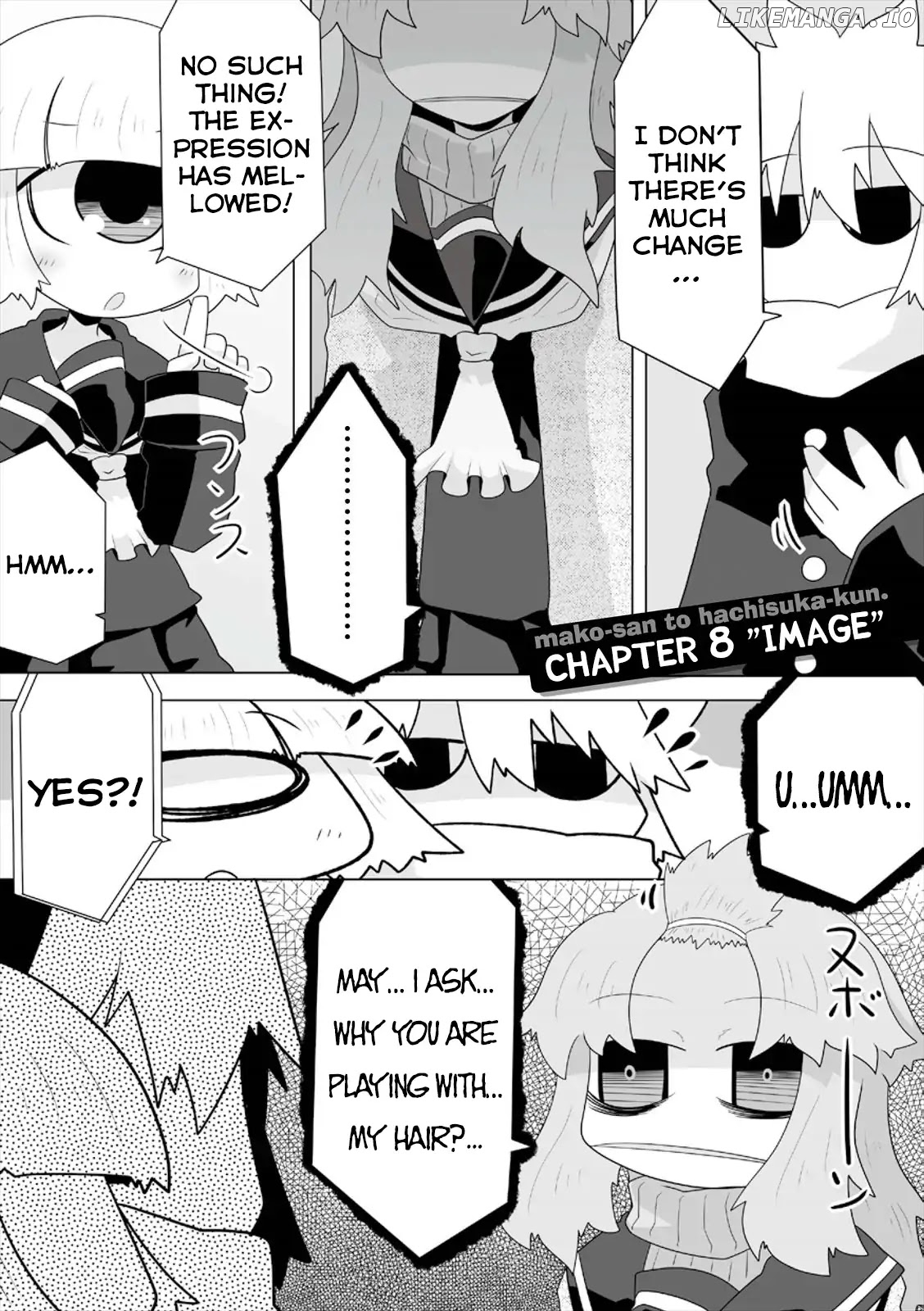 Mako-san to Hachisuka-kun. chapter 8 - page 1