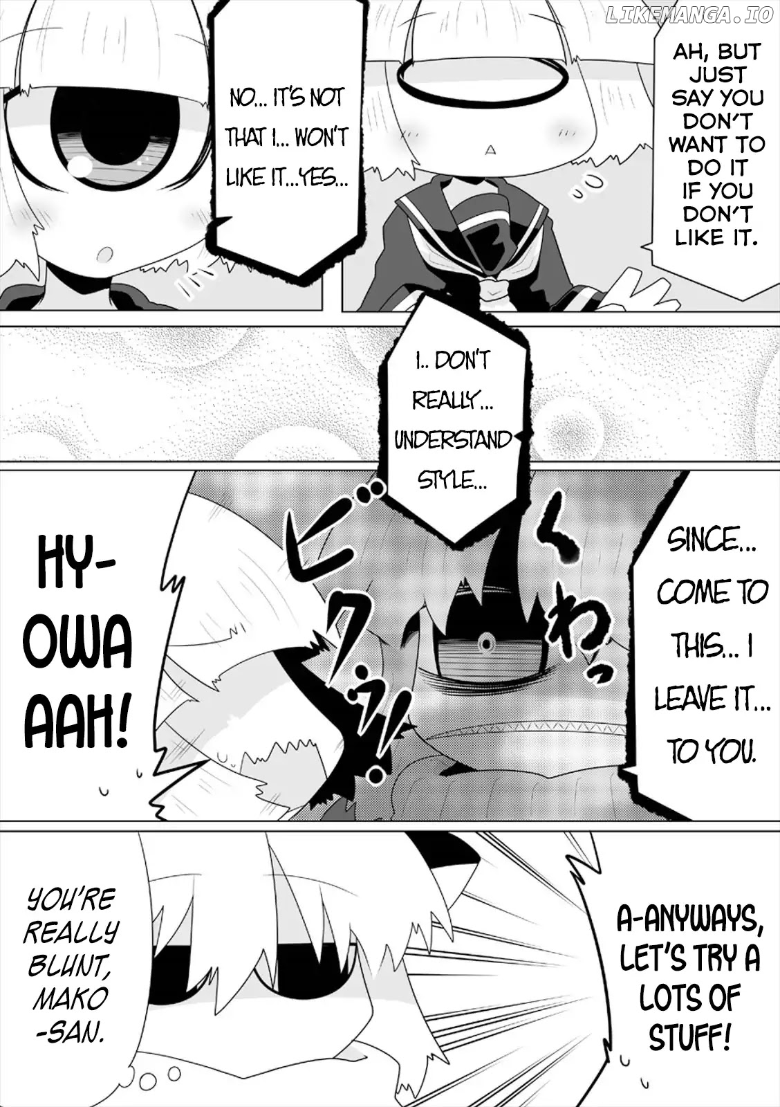 Mako-san to Hachisuka-kun. chapter 8 - page 3
