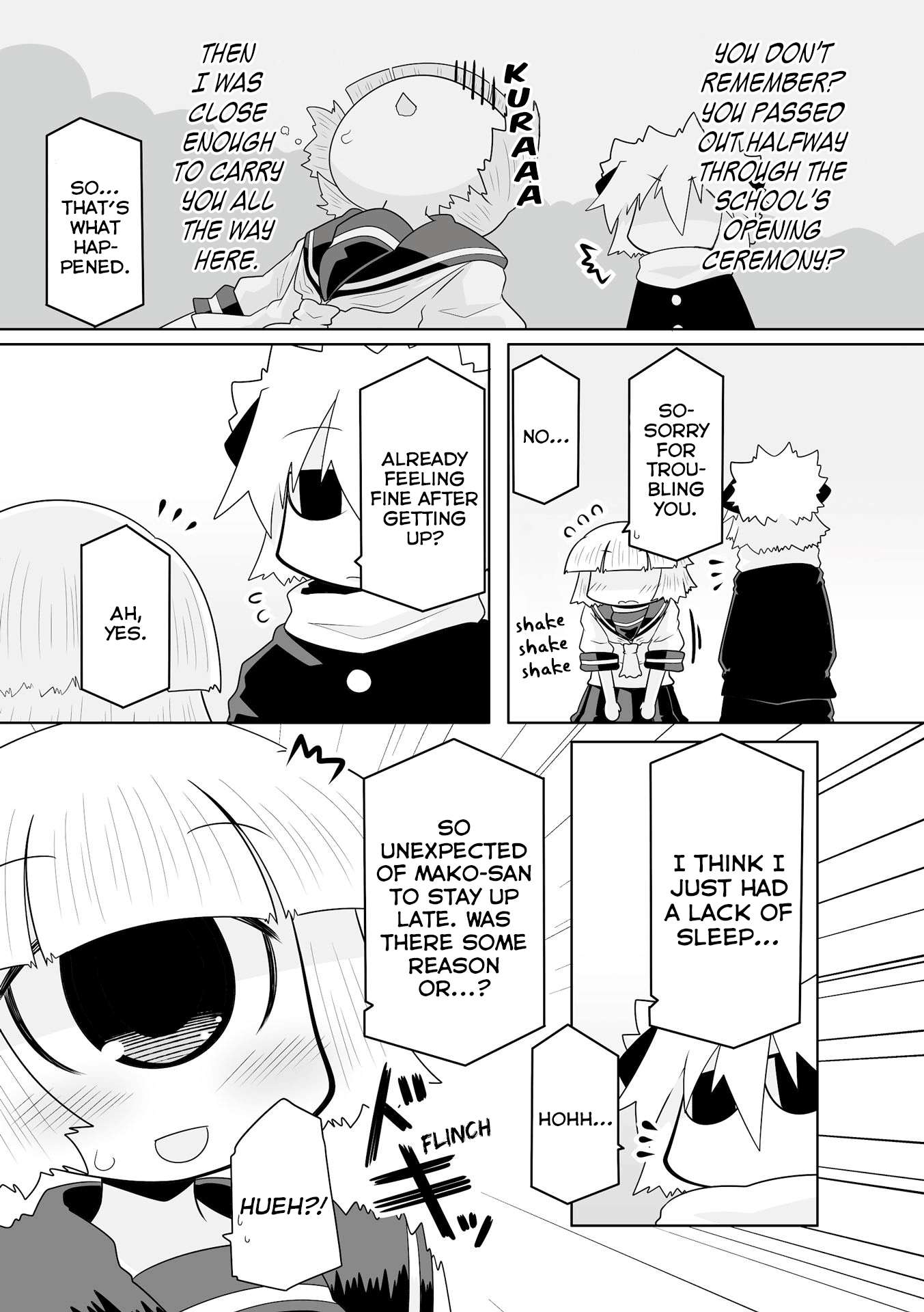 Mako-san to Hachisuka-kun. chapter 38 - page 3