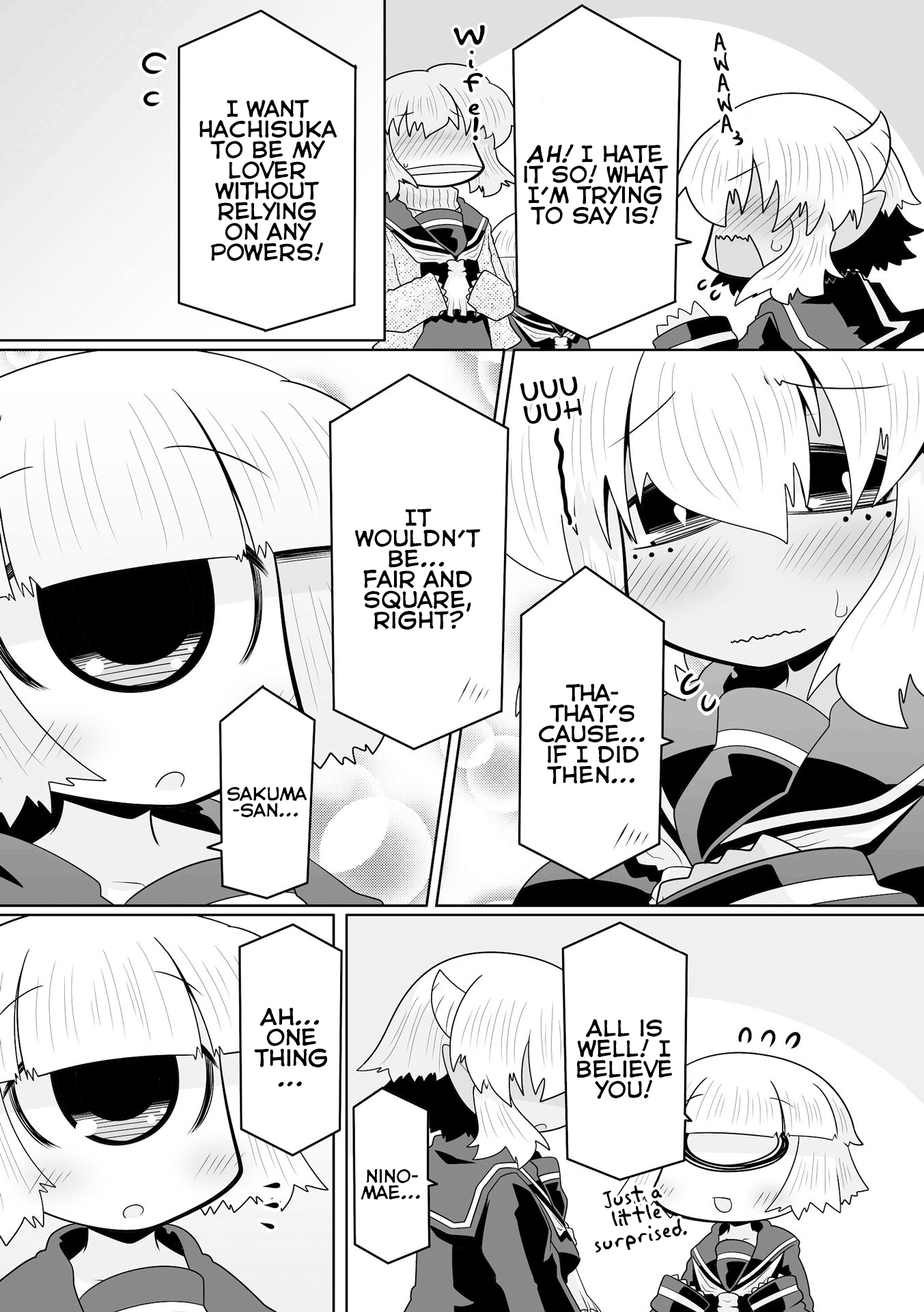 Mako-san to Hachisuka-kun. chapter 34 - page 9