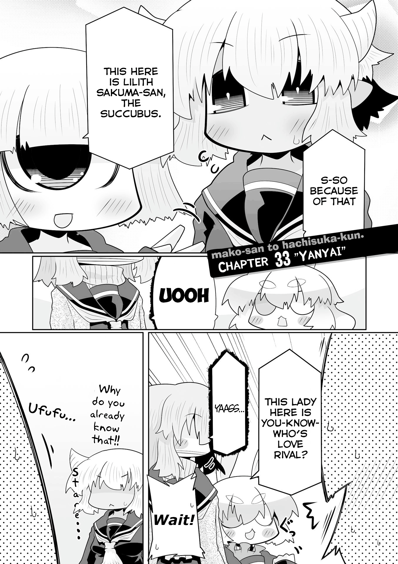 Mako-san to Hachisuka-kun. chapter 33 - page 1