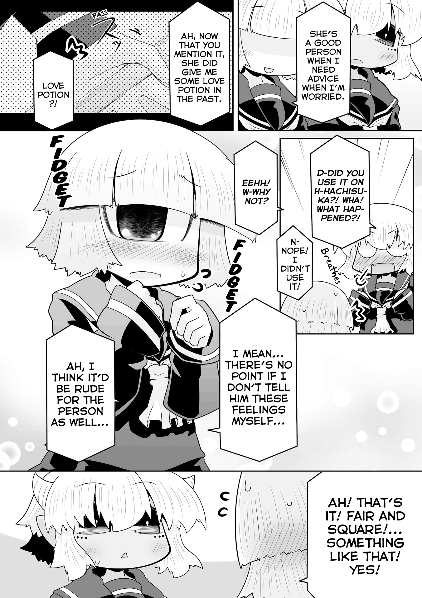 Mako-san to Hachisuka-kun. chapter 33 - page 8