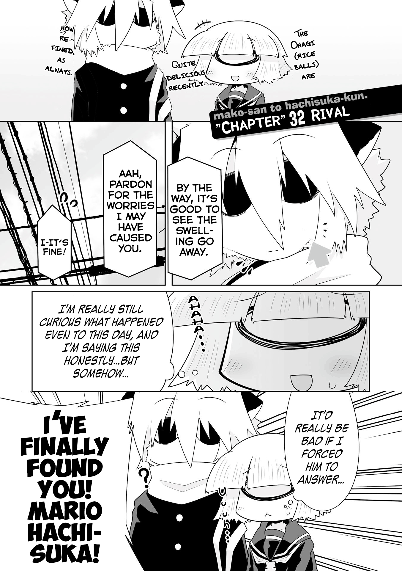 Mako-san to Hachisuka-kun. chapter 32 - page 1