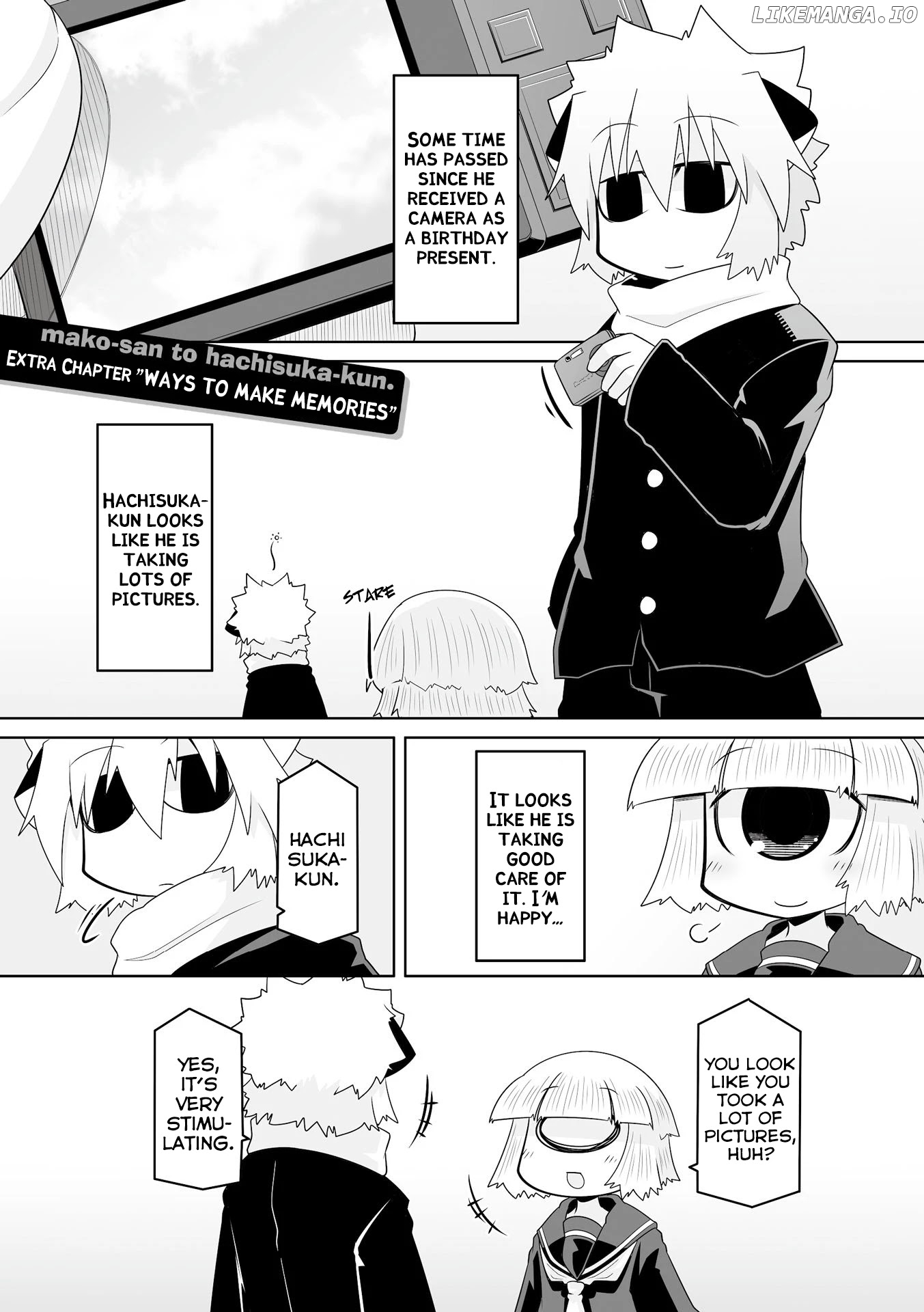 Mako-san to Hachisuka-kun. chapter 48.5 - page 1