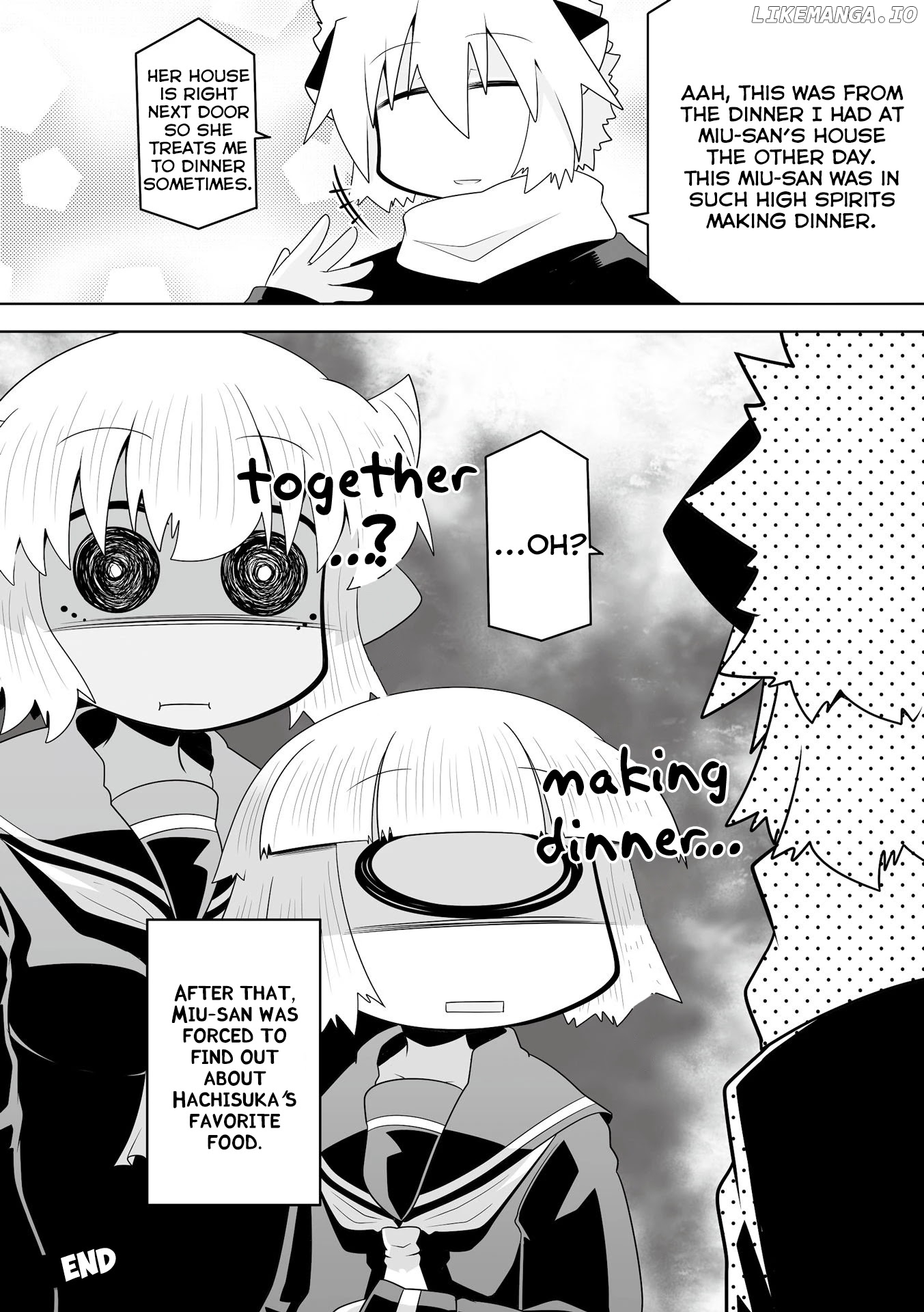 Mako-san to Hachisuka-kun. chapter 48.5 - page 8