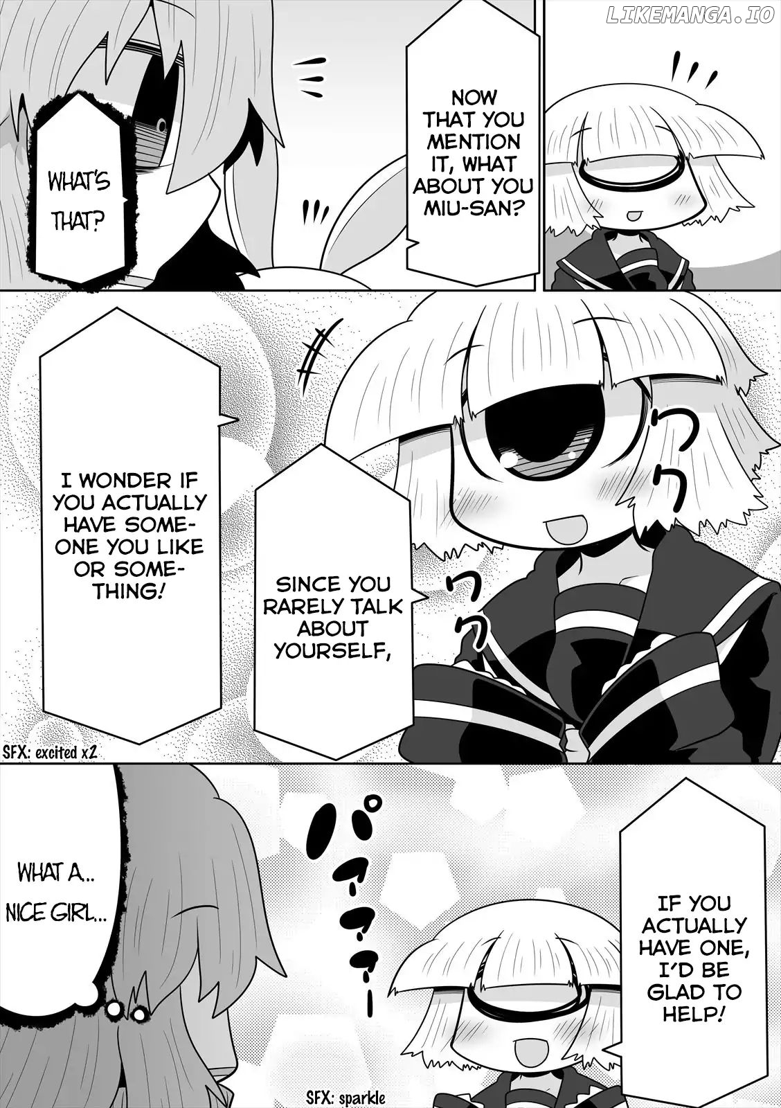 Mako-san to Hachisuka-kun. chapter 14.5 - page 4
