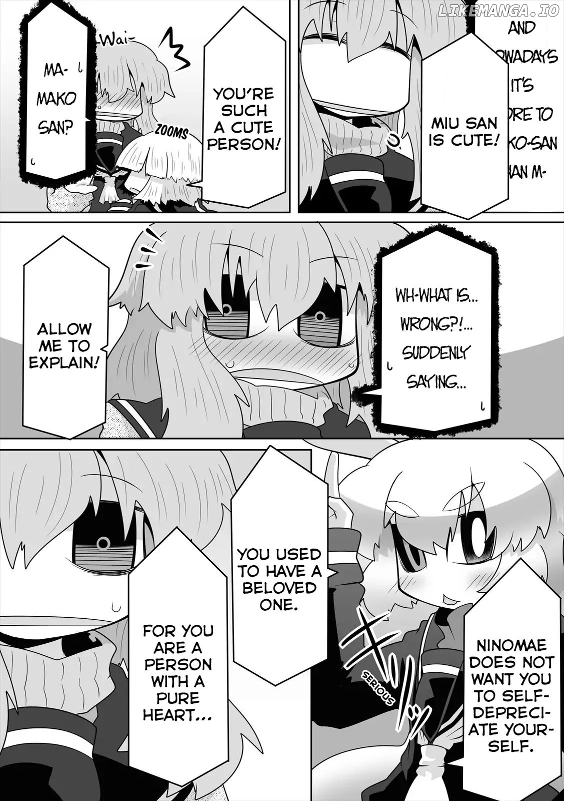 Mako-san to Hachisuka-kun. chapter 14.5 - page 6