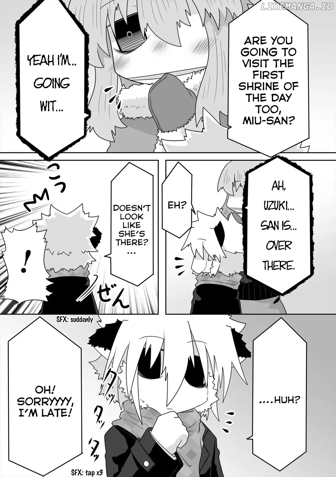 Mako-san to Hachisuka-kun. chapter 17 - page 3